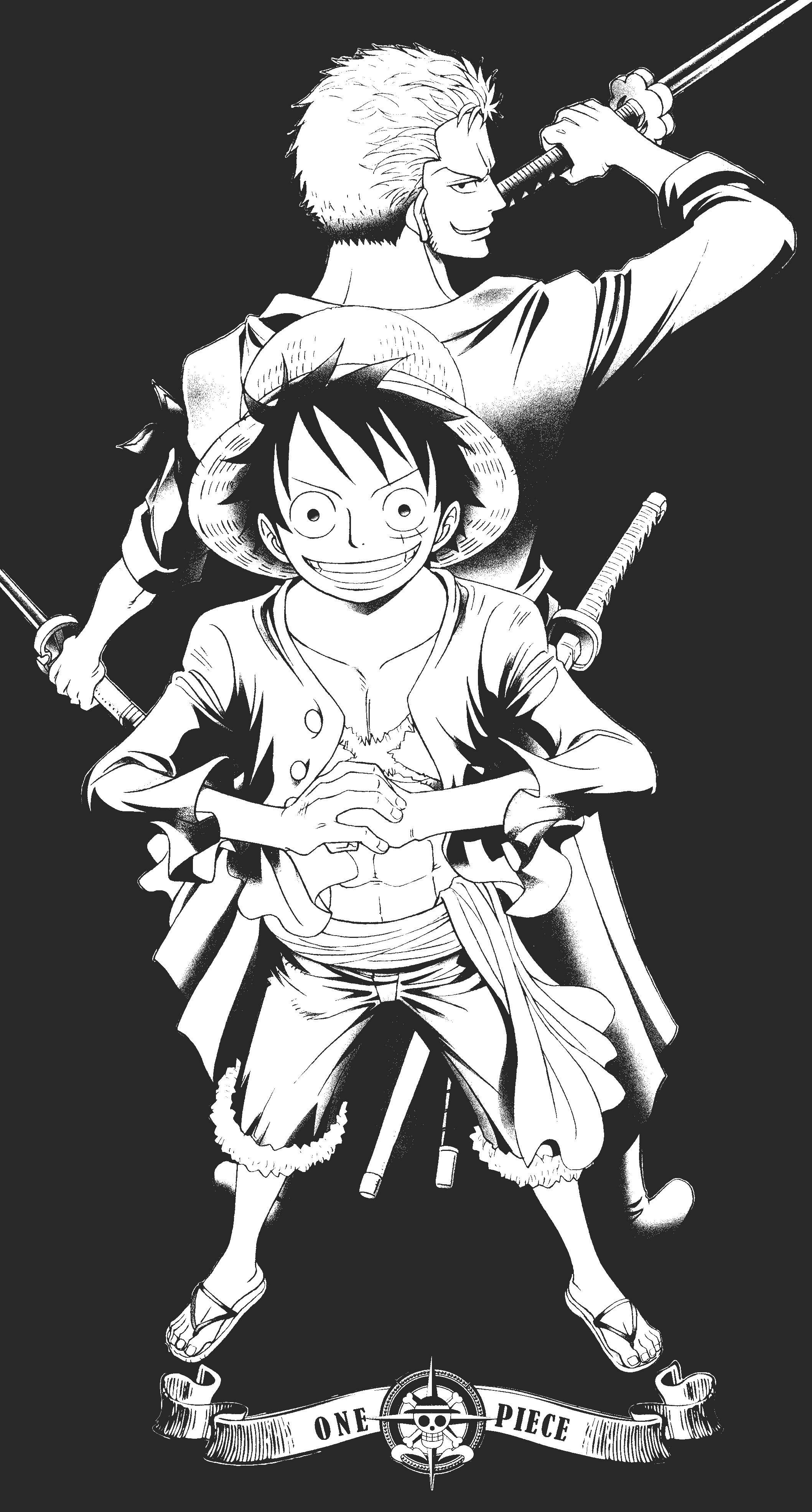 2117x3940 Download The Straw Hat Pirate crew setting off to sail the Grand Line. Wallpaper