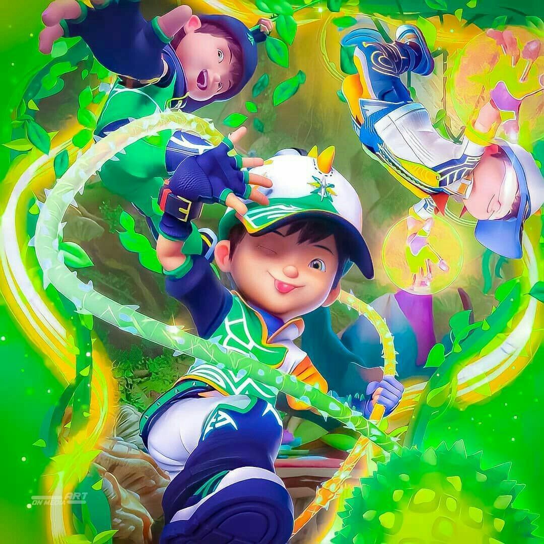 1080x1080 BoBoiBoy Sori Wallpaper