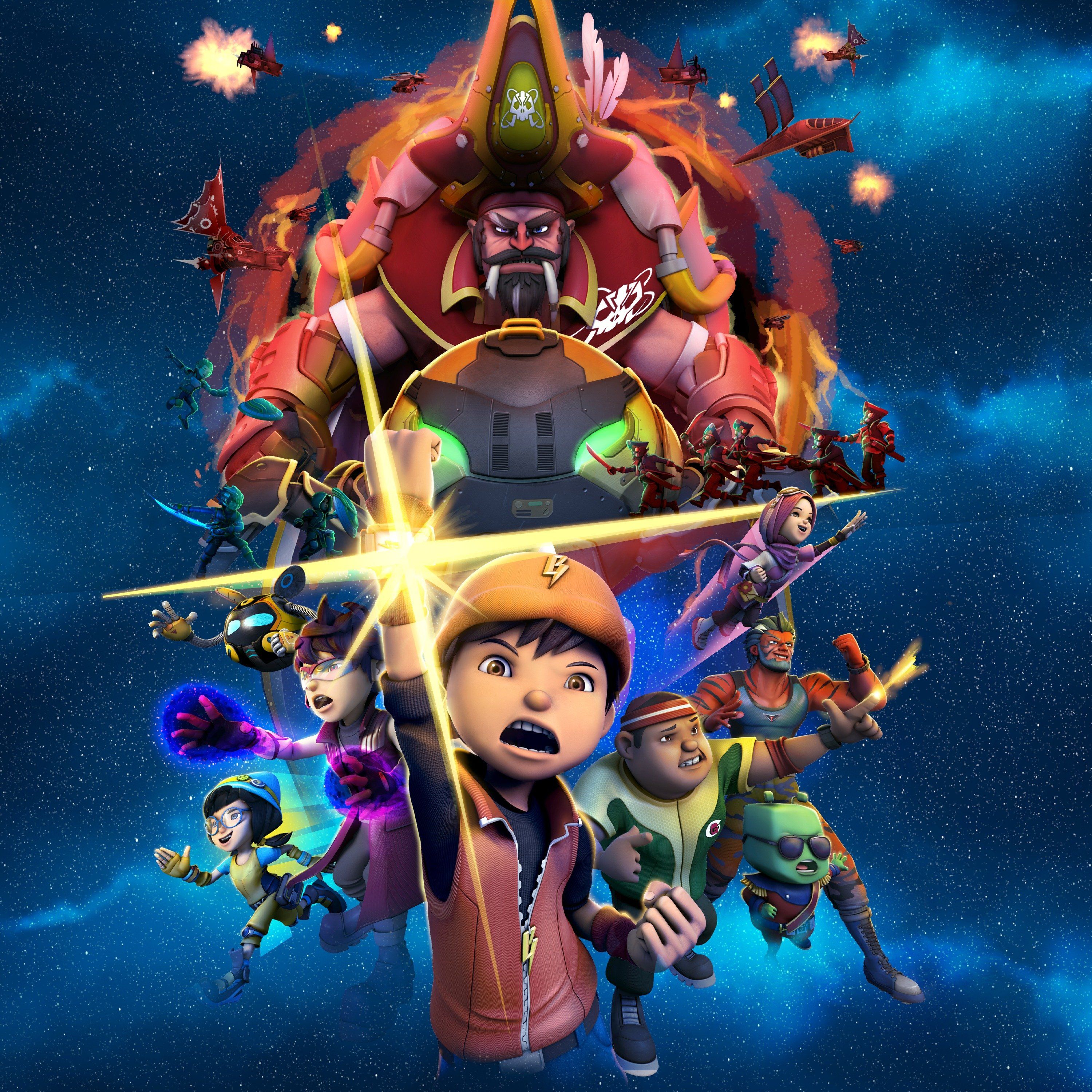 3000x3000 Where to Watch BoBoiBoy Galaxy • BoBoiBoy Galaxy Sori Online