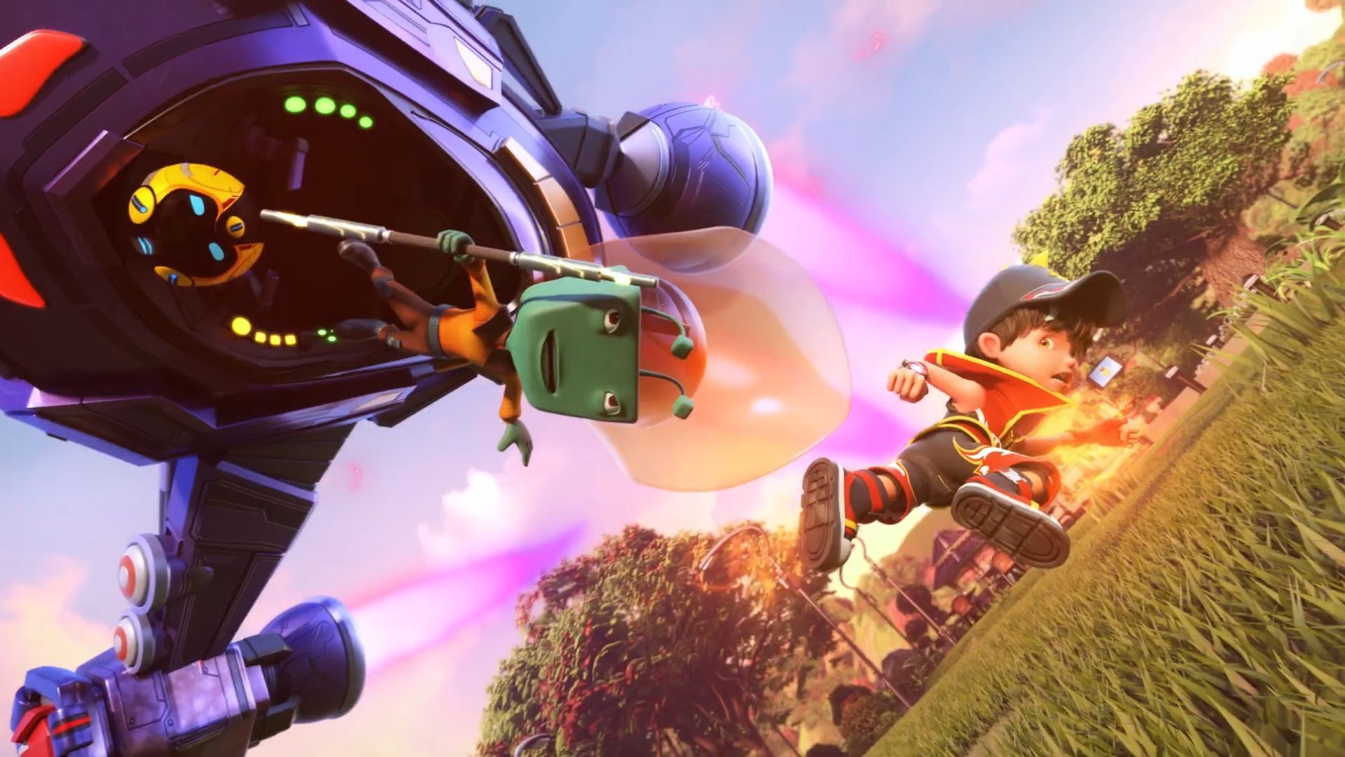 1920x1080 Back in action!｜BoBoiBoy Galaxy SORI