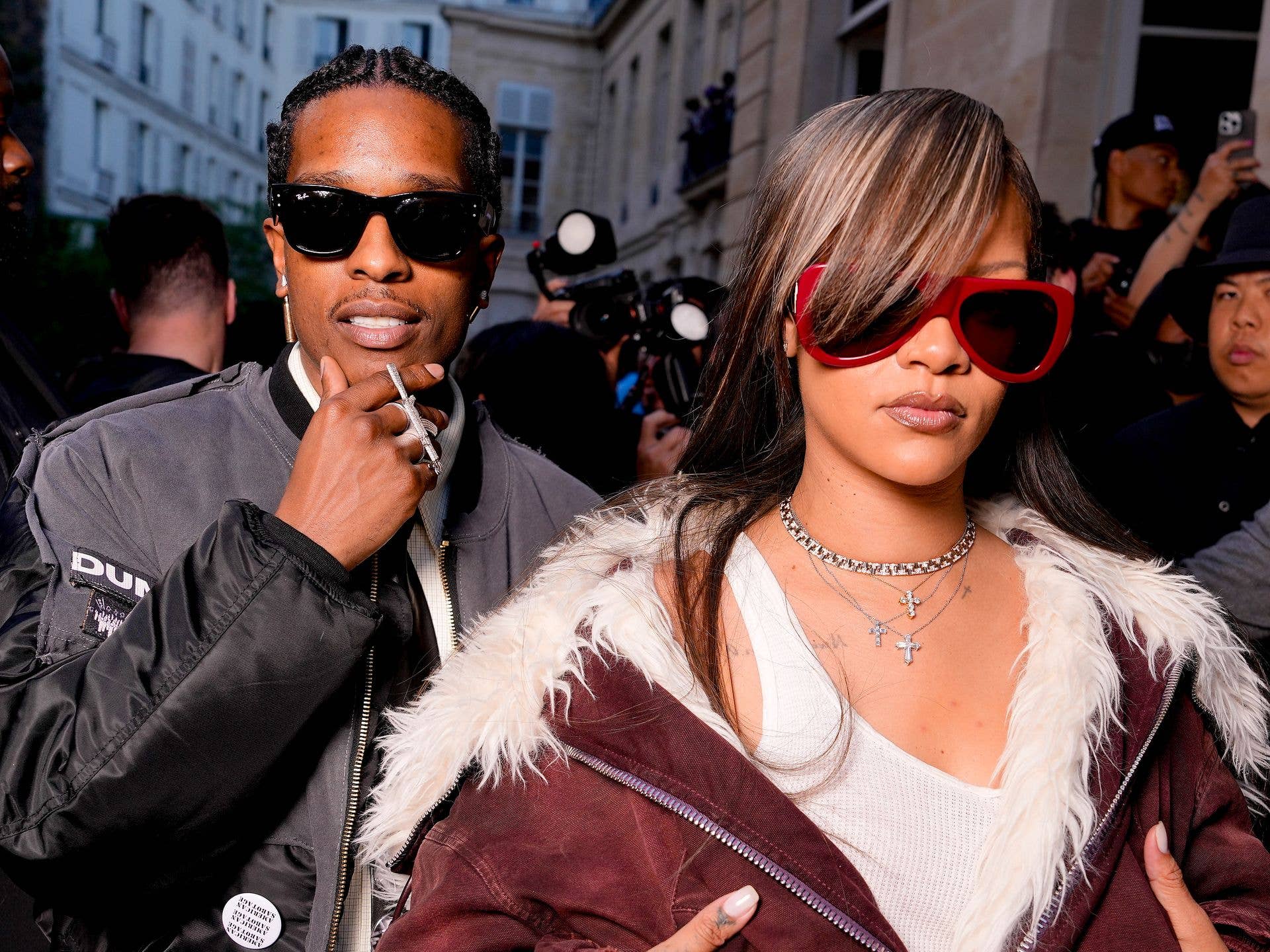 1920x1440 A$AP Rocky lets slip that he and Rihanna have 'something in the works'