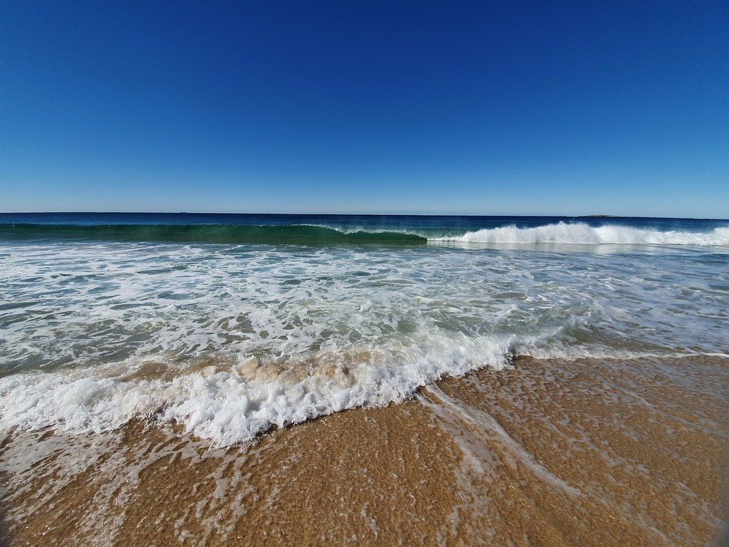 1024x768 Washed away. Standing by the water in Newcastle NSW Austral