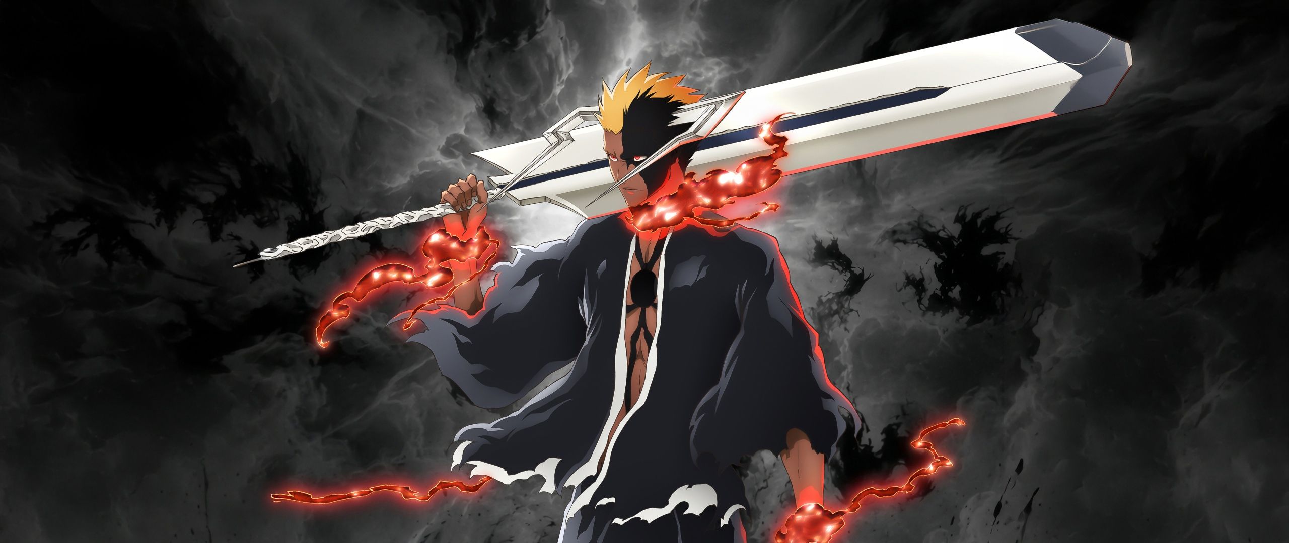 2560x1080 Ichigo Kurosaki Wallpaper 4K