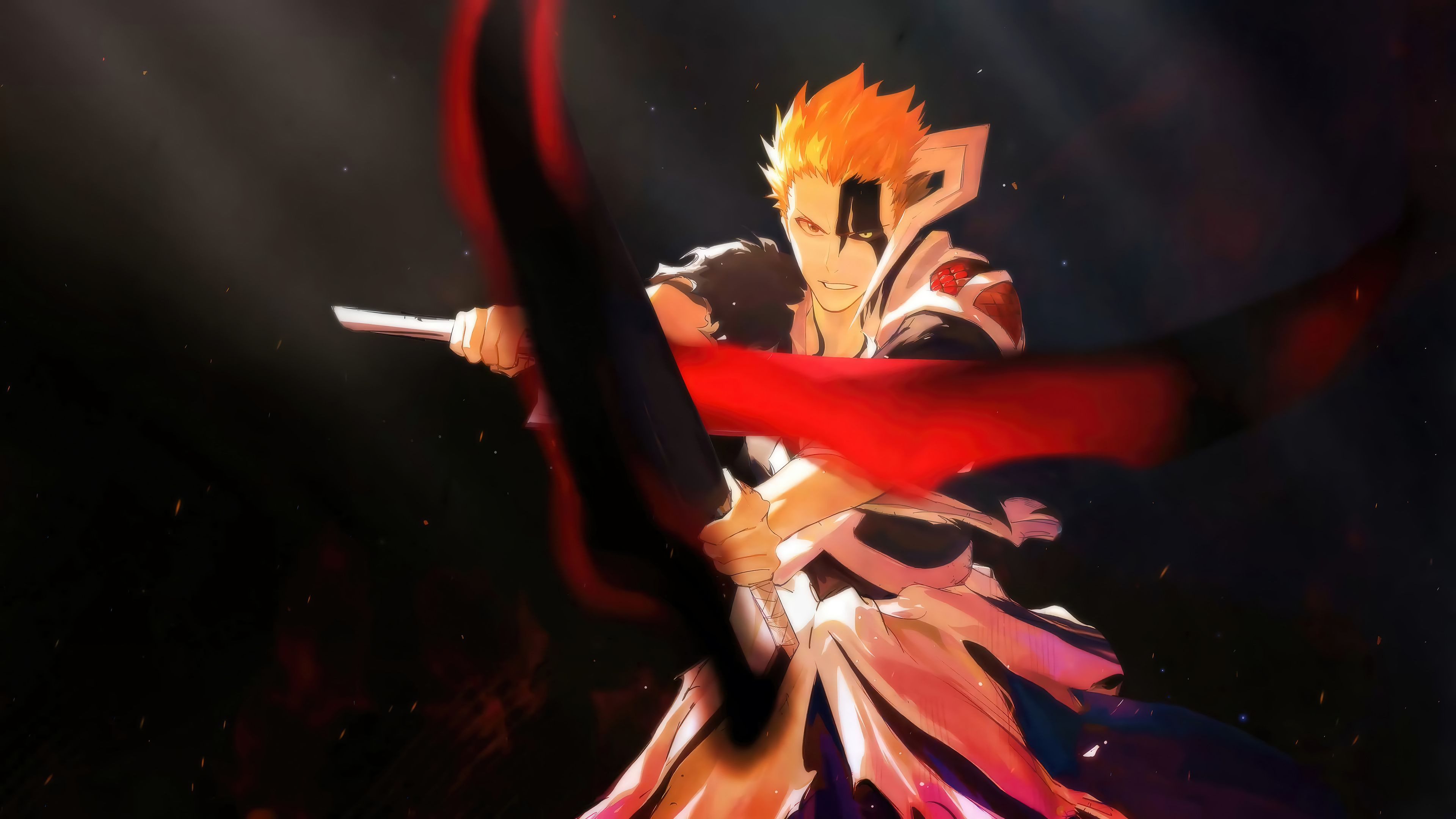 3840x2160 Ichigo Dual Sword Bankai Bleach Thousand Year Blood War Wallpaper 4K HD PC I