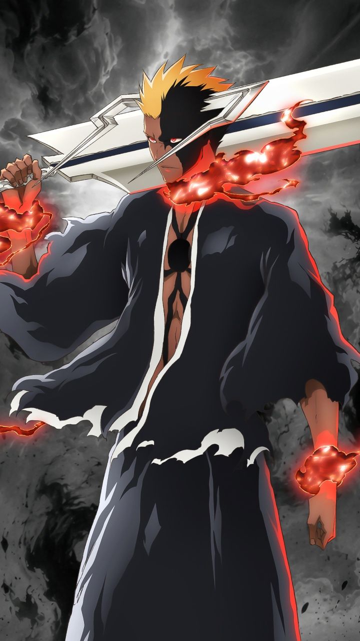 720x1280 Ichigo Kurosaki Wallpaper 4K