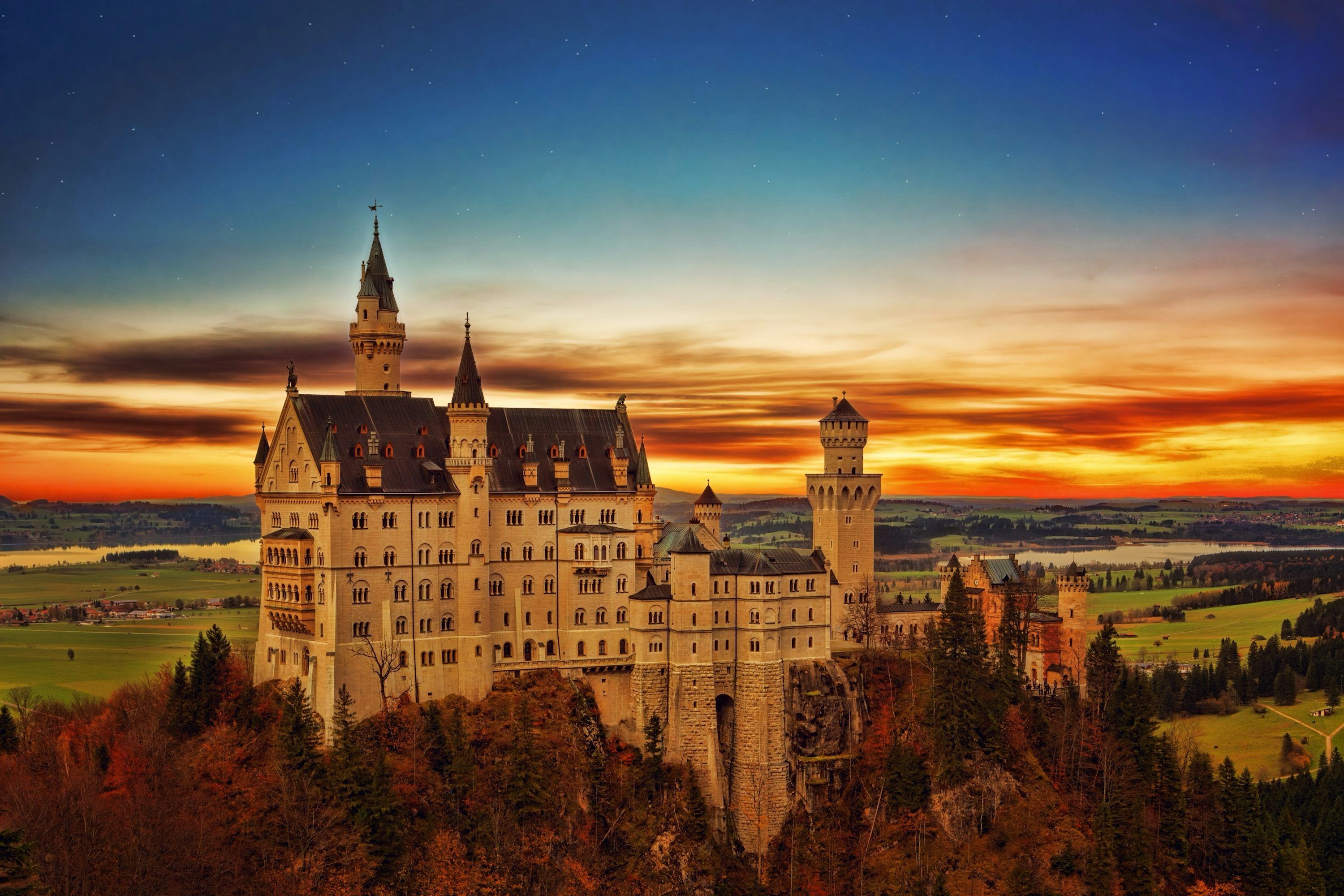 3000x2000 Germany Castle Picture. Download Free Image