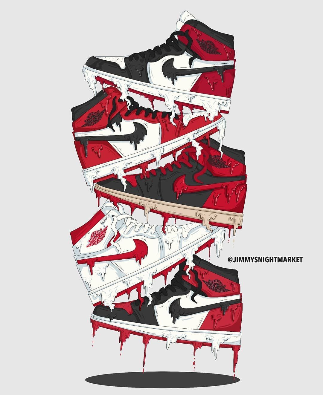 1080x1322 Drip Jordan Wallpaper