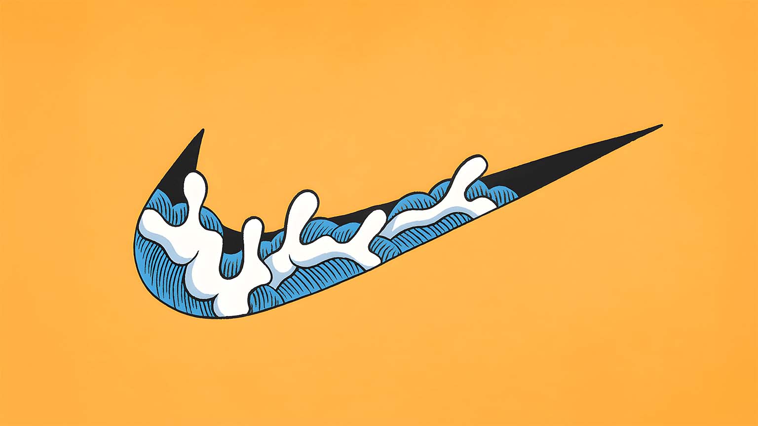 1536x864 Logo Nike Background For Computer Free HD Nike Drippy 8K Logo Wallpaper