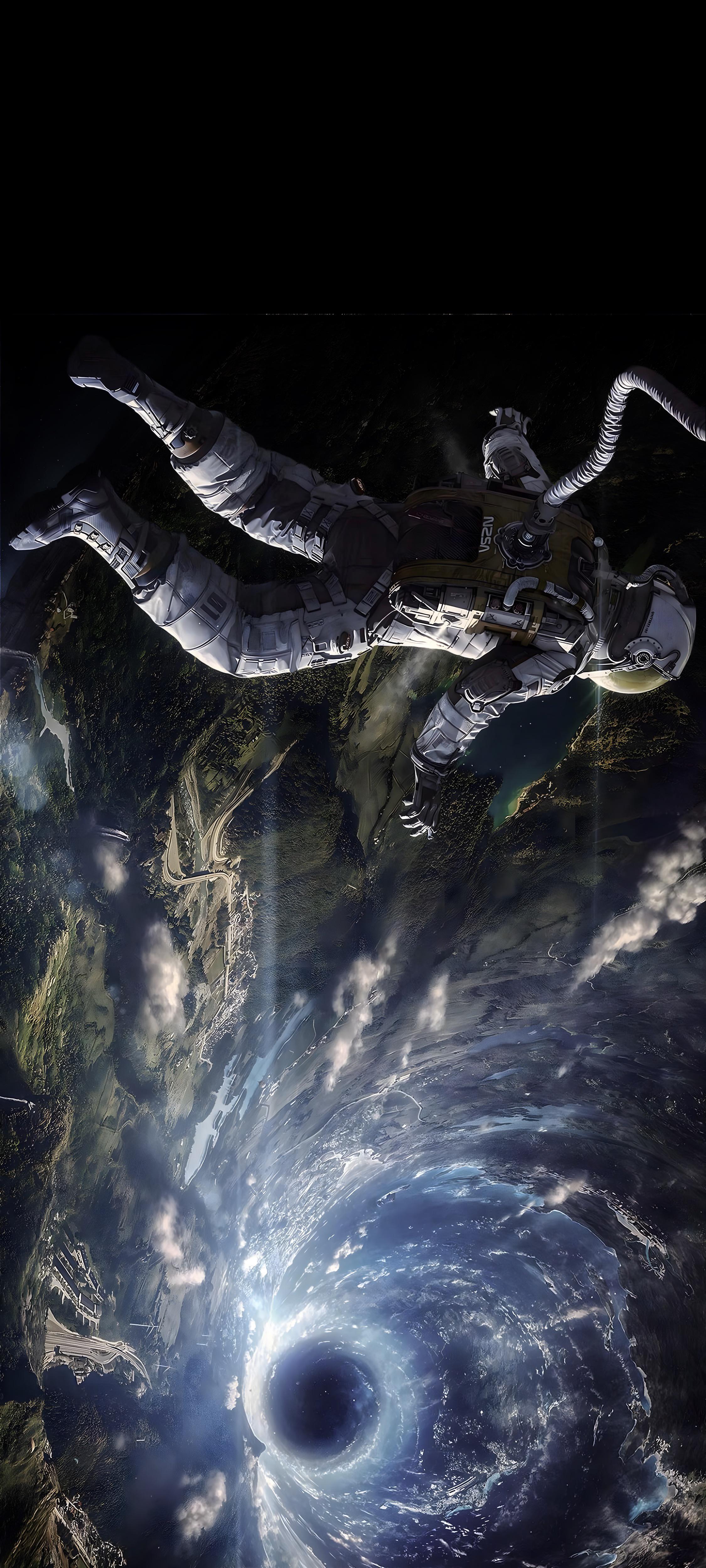 2250x5000 Interstellar movie film posters, art, depth effect optimized, phone wallpaper collection [2250x5000] [20:9]