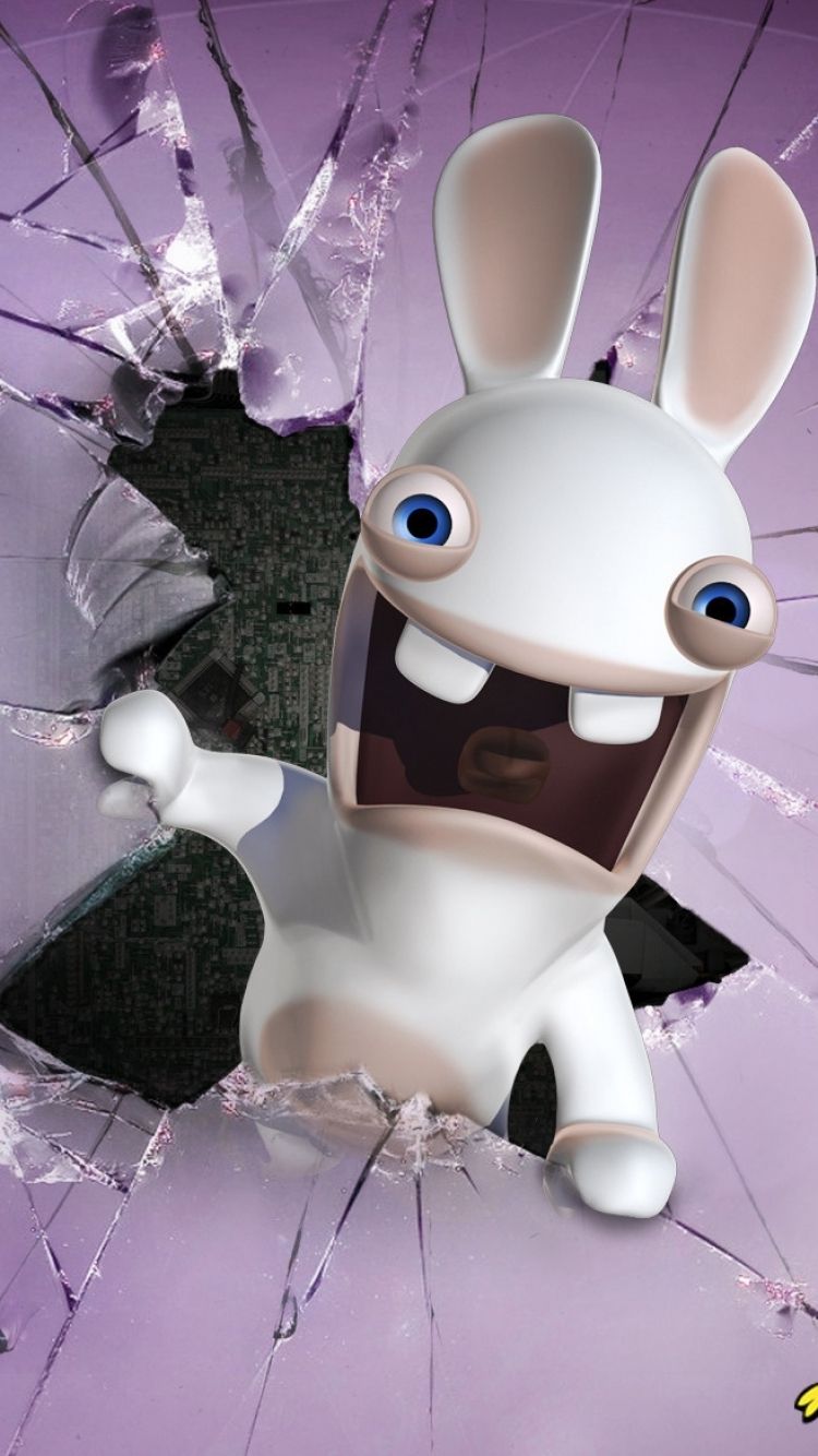 750x1334 Phone wallpaper: Video Game, Rayman Raving Rabbids, Rabbids, Rayman 173989