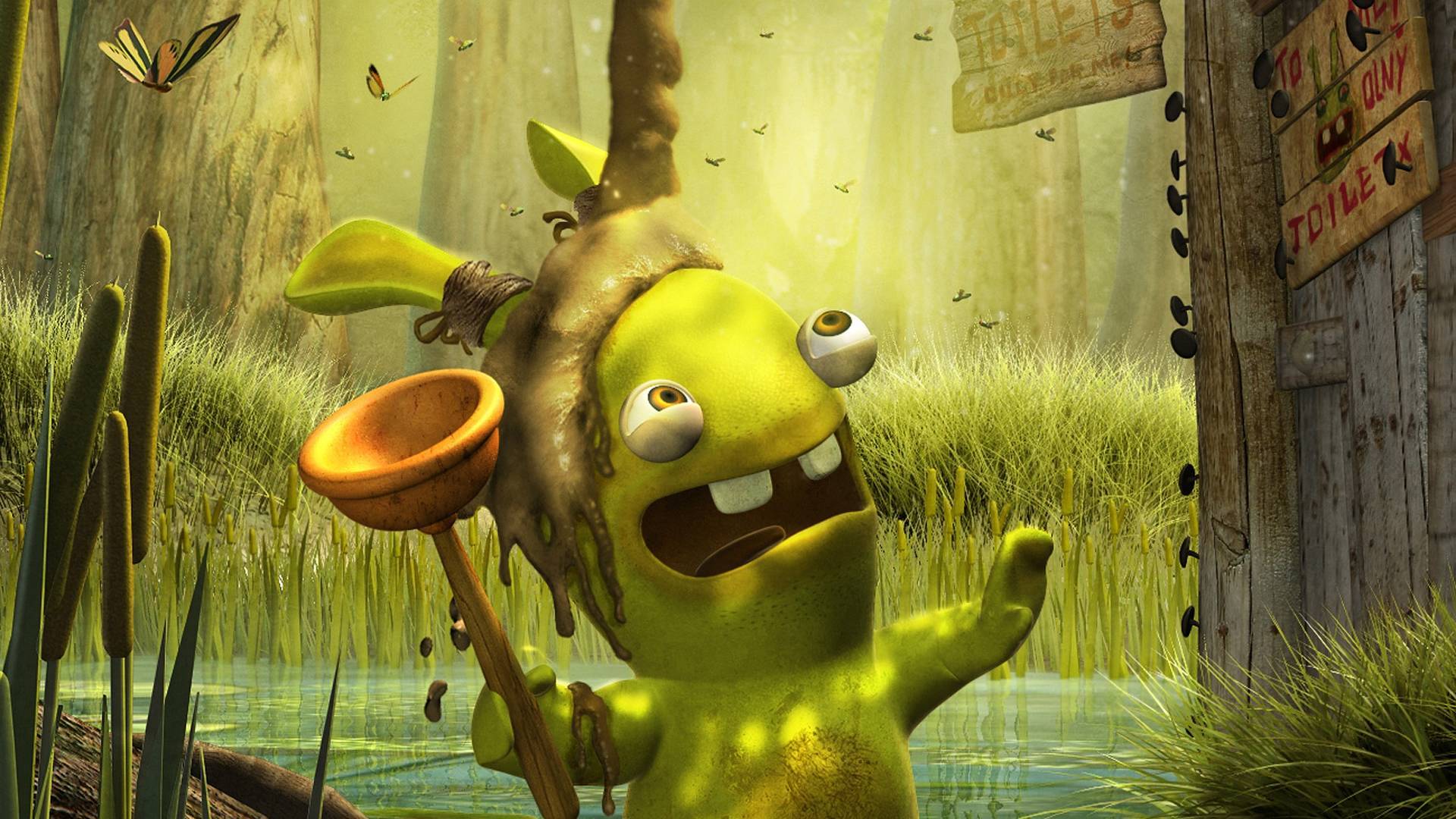 1920x1080 Rayman Raving Rabbids 2 Review
