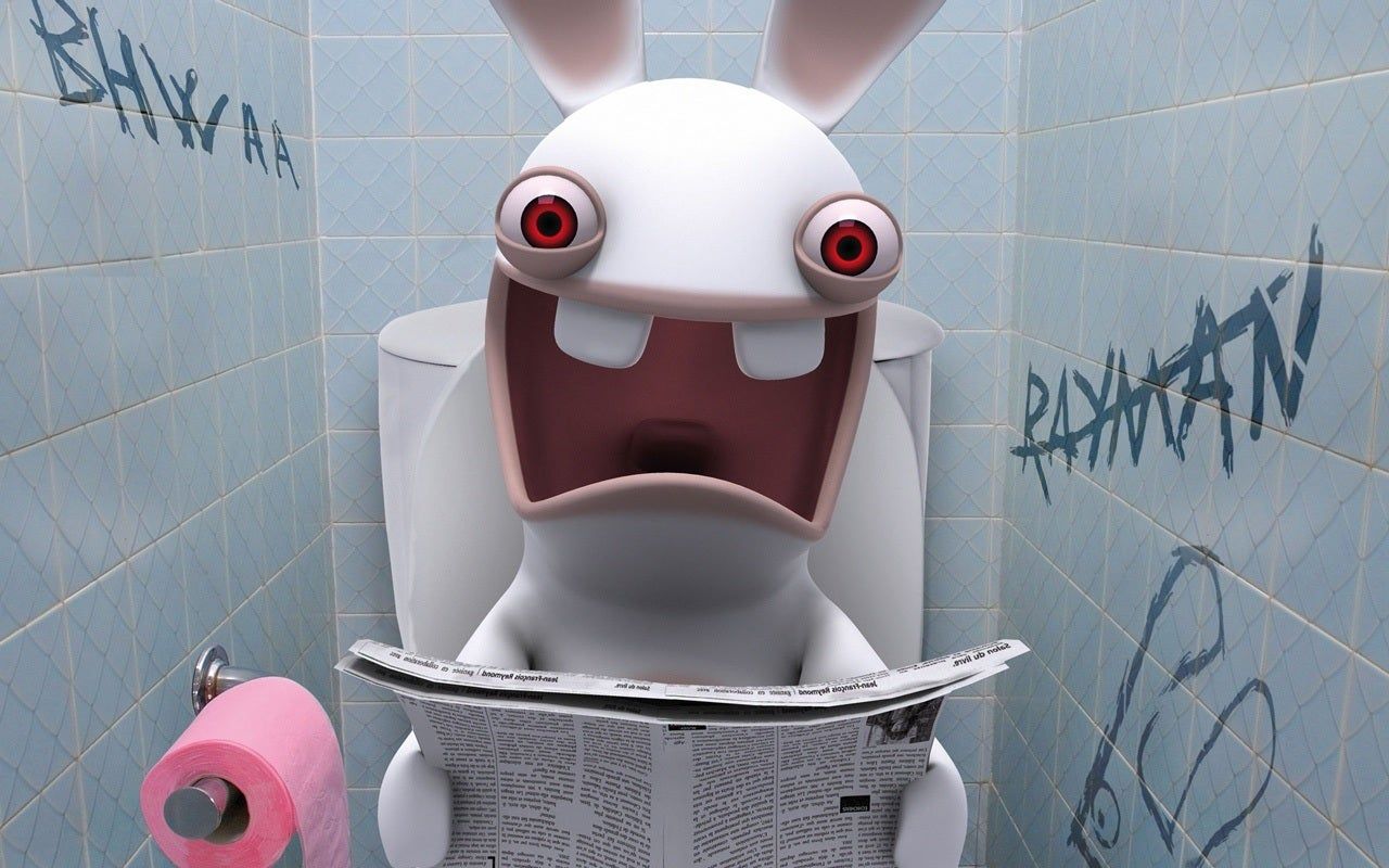 1280x800 Rayman Raving Rabbids