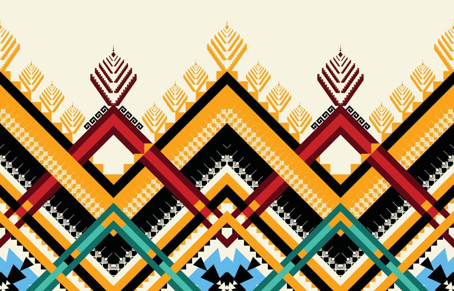 1531x980 Abstract ethnic geometric seamless pattern vector. African Arab American Aztec motif pattern. vector elements designed for background, wallpaper, print, wrapping, tile, fabric patern. vector pattern