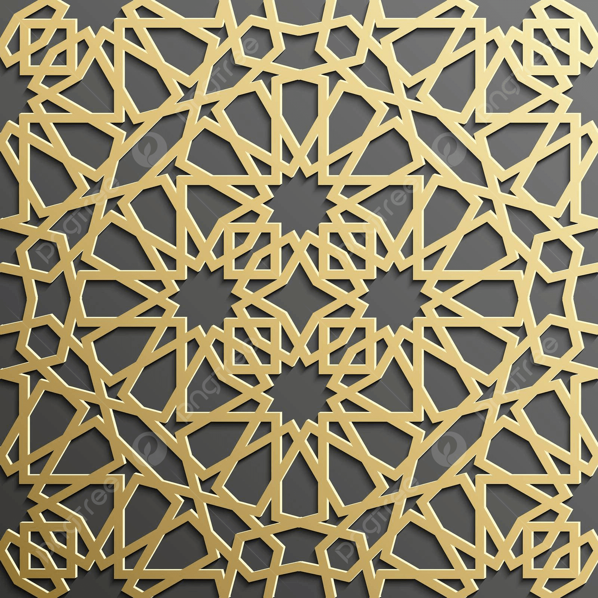 1200x1200 Traditional Arabic Design Element A 3D Seamless Islamic Pattern Vector, Retro, Arab, Traditional Illustration Background And Wallpaper For Free Download
