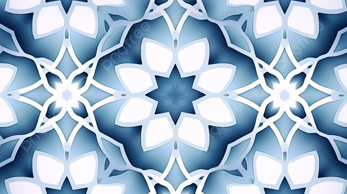 1200x673 Contemporary Blue And White Seamless Vector Background With Abstract Arabian Style Pattern, Luxury Ornament, Golden Ornament, Luxury Line Background Image And Wallpaper for Free Download