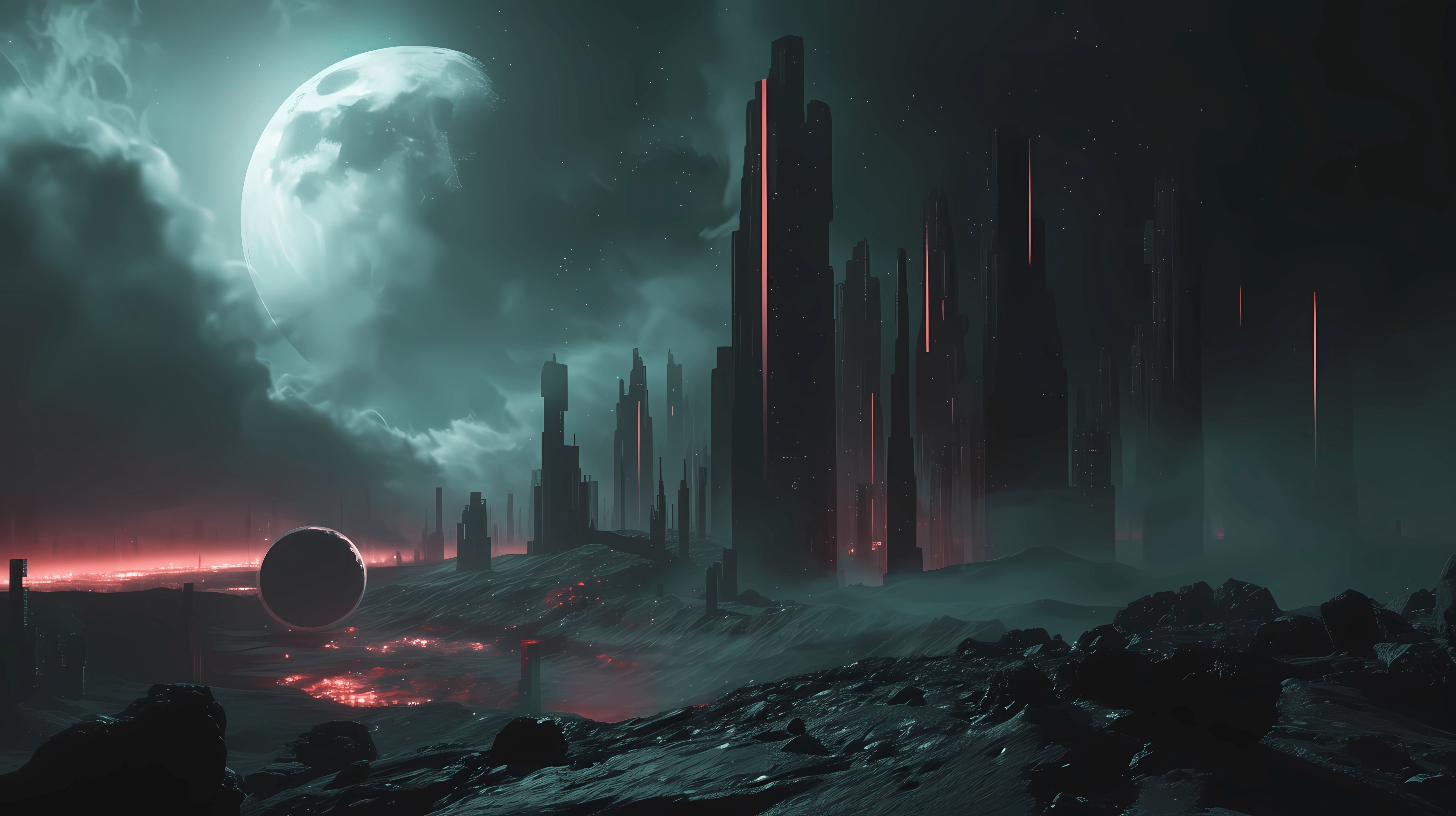 5824x3264 Dystopian Wallpaper and Background: Free HD Download