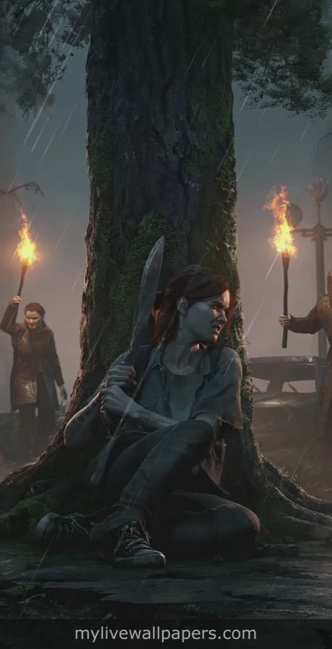 654x1280 The Last of Us Animated Wallpaper