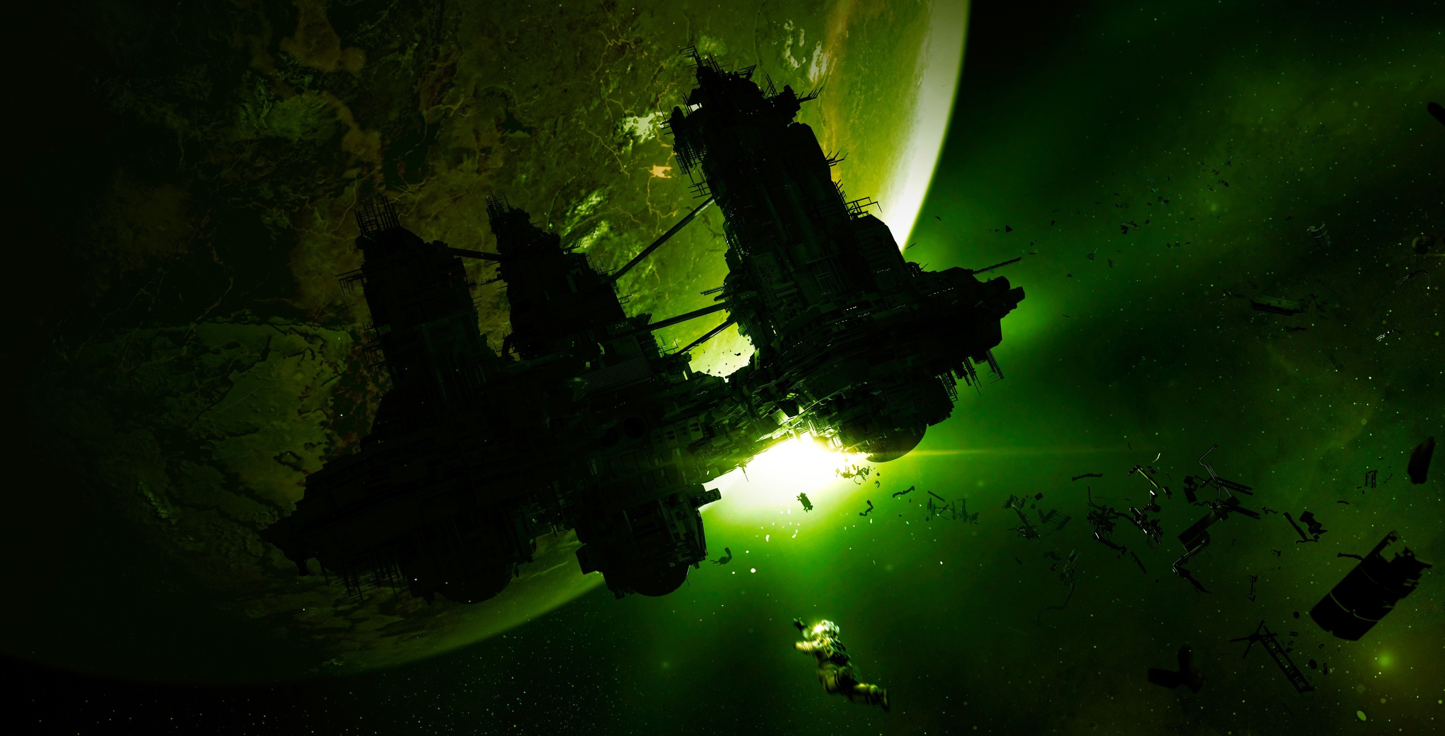 4665x2377 Steam Workshop::The Alien Isolation Live Wallpaper Compendium