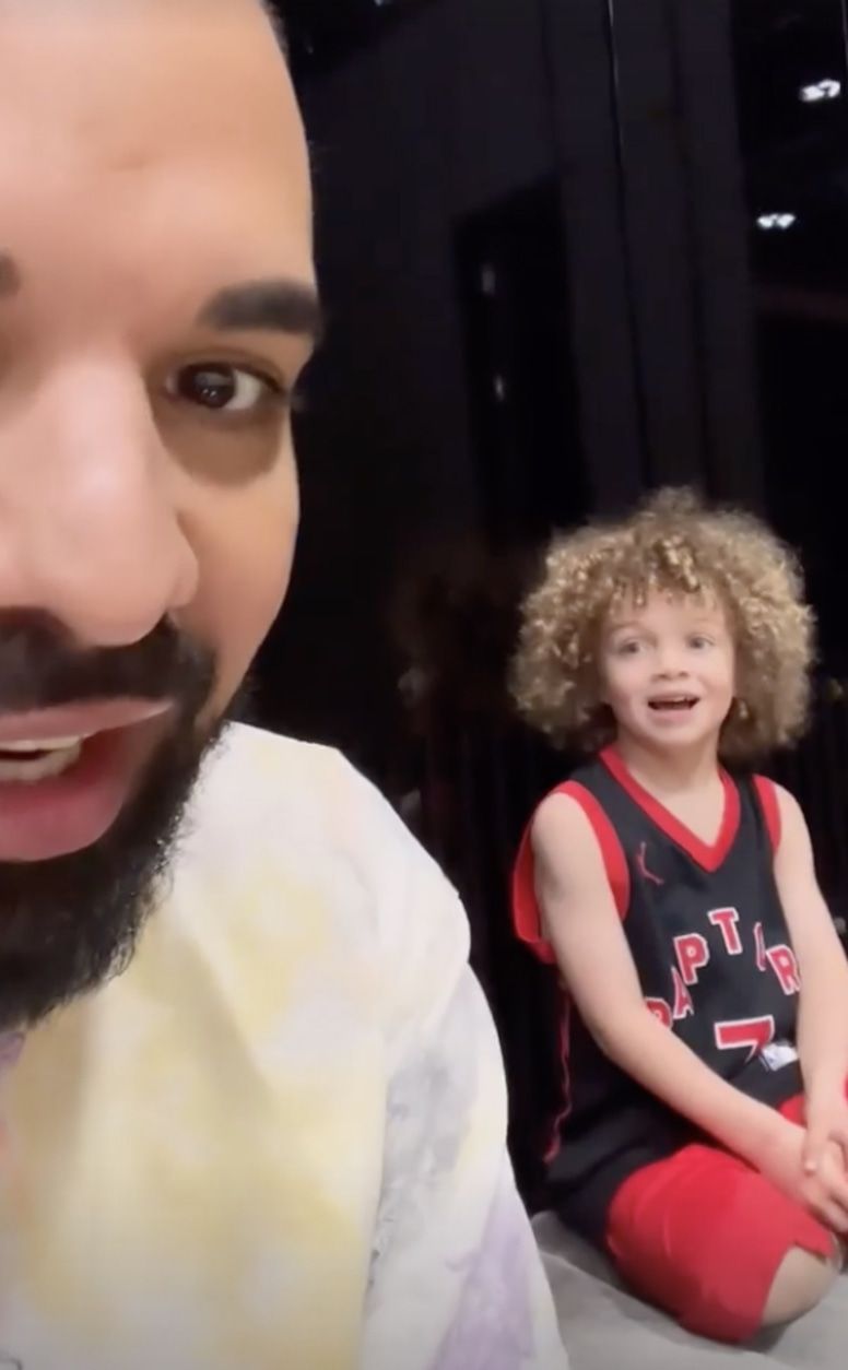776x1254 Drake's Son Adonis' Cutest Photo