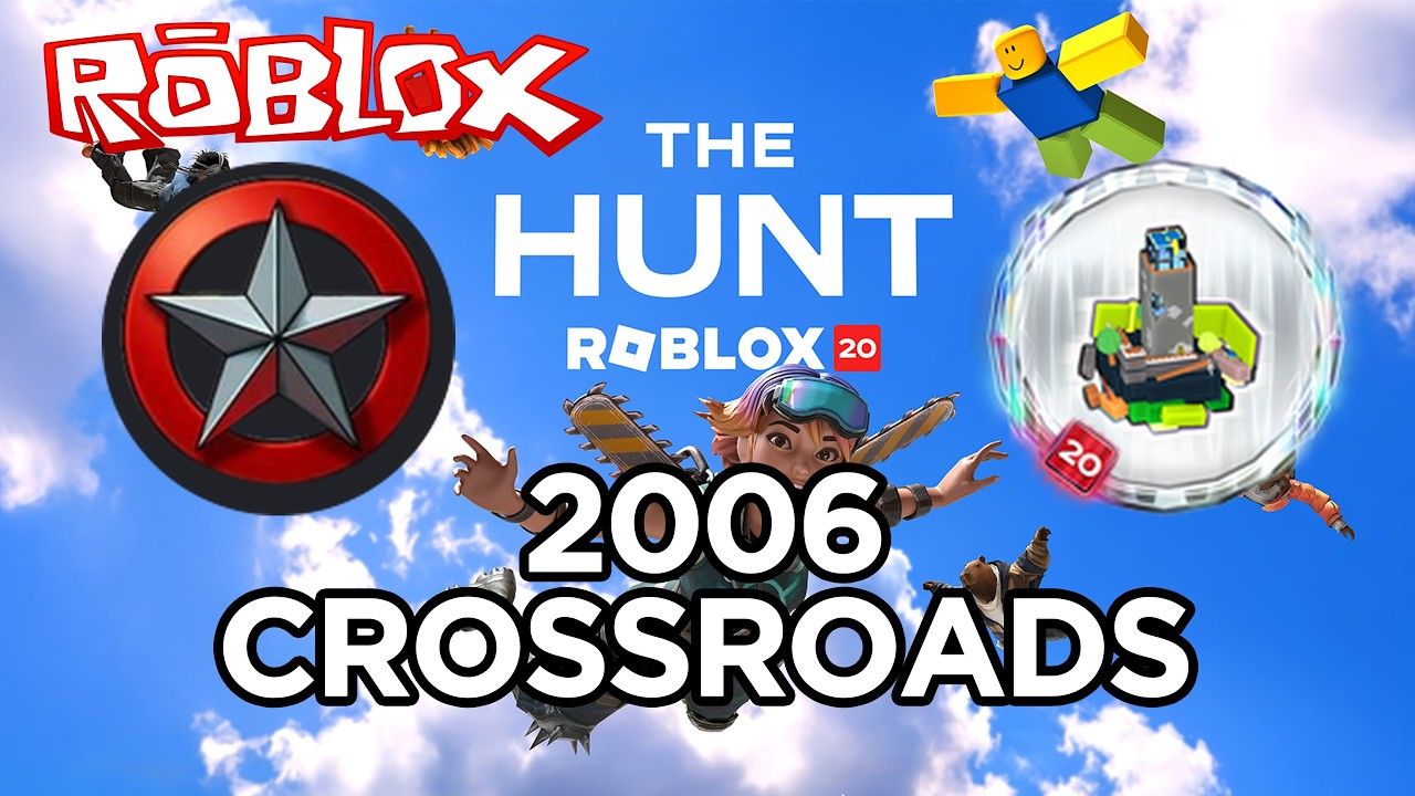 1280x720 The Hunt Roblox 20 Crossroads Guide. How to Get All Badges + Tower Hat