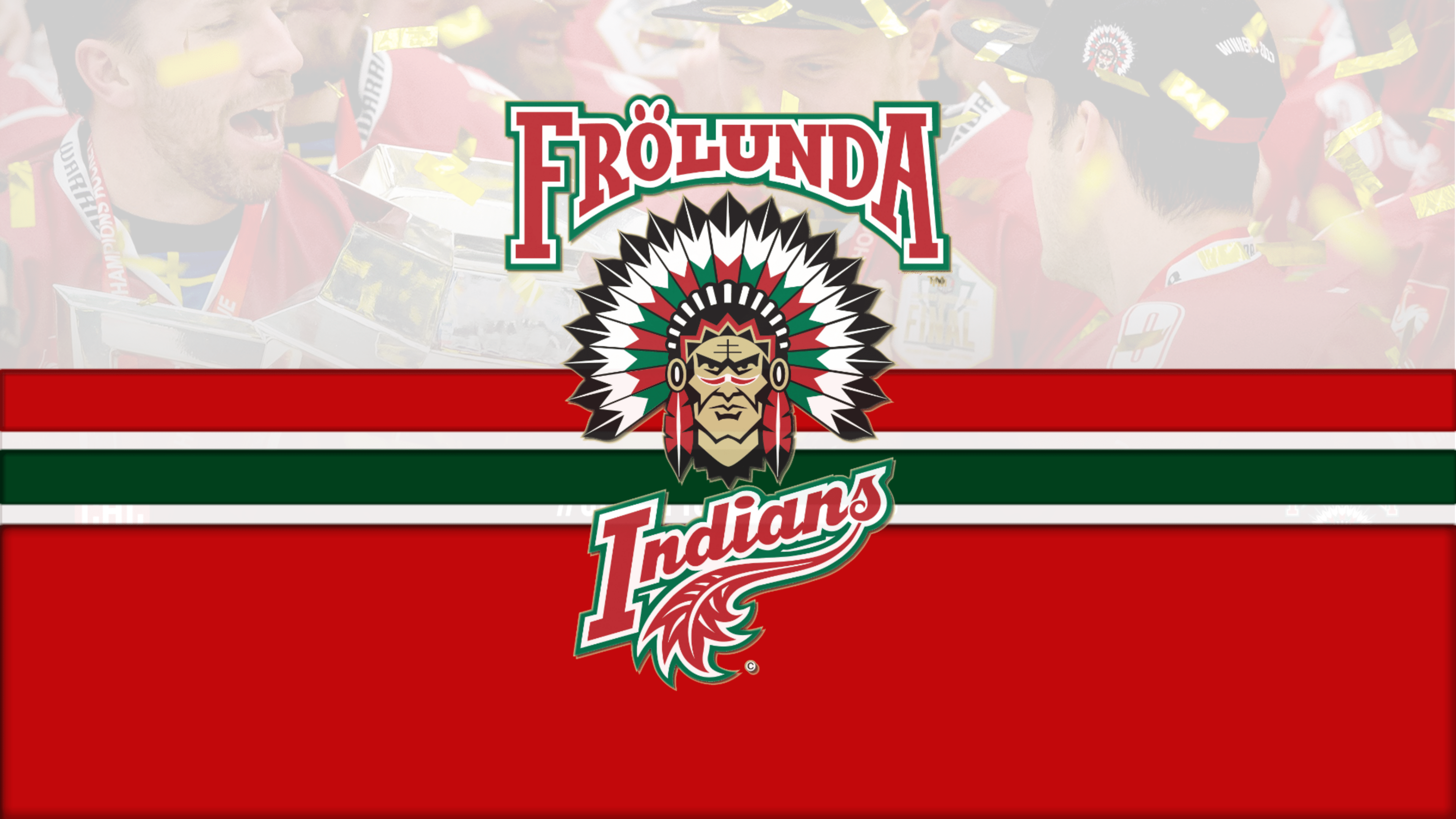 3840x2160 FHC Golden Wallpaper 4K Frolunda Indians 2018 By Styvbjortx2160