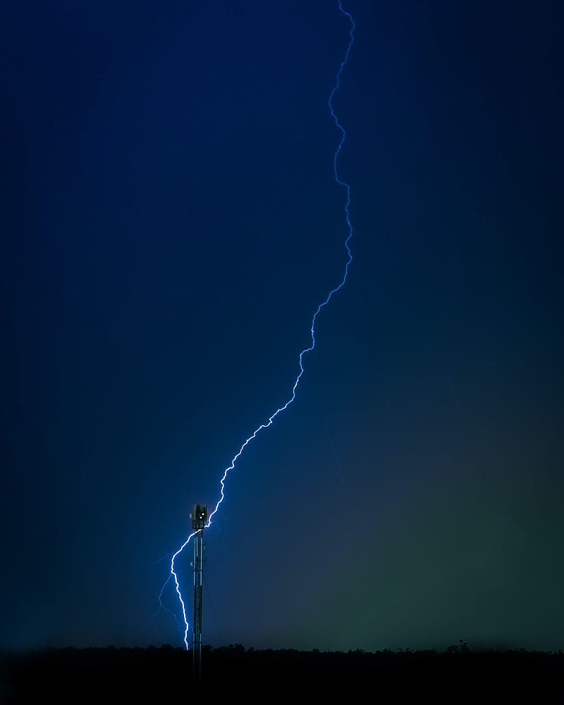 800x1000 Lightning, thunderstorm, night, nature, HD phone wallpaper