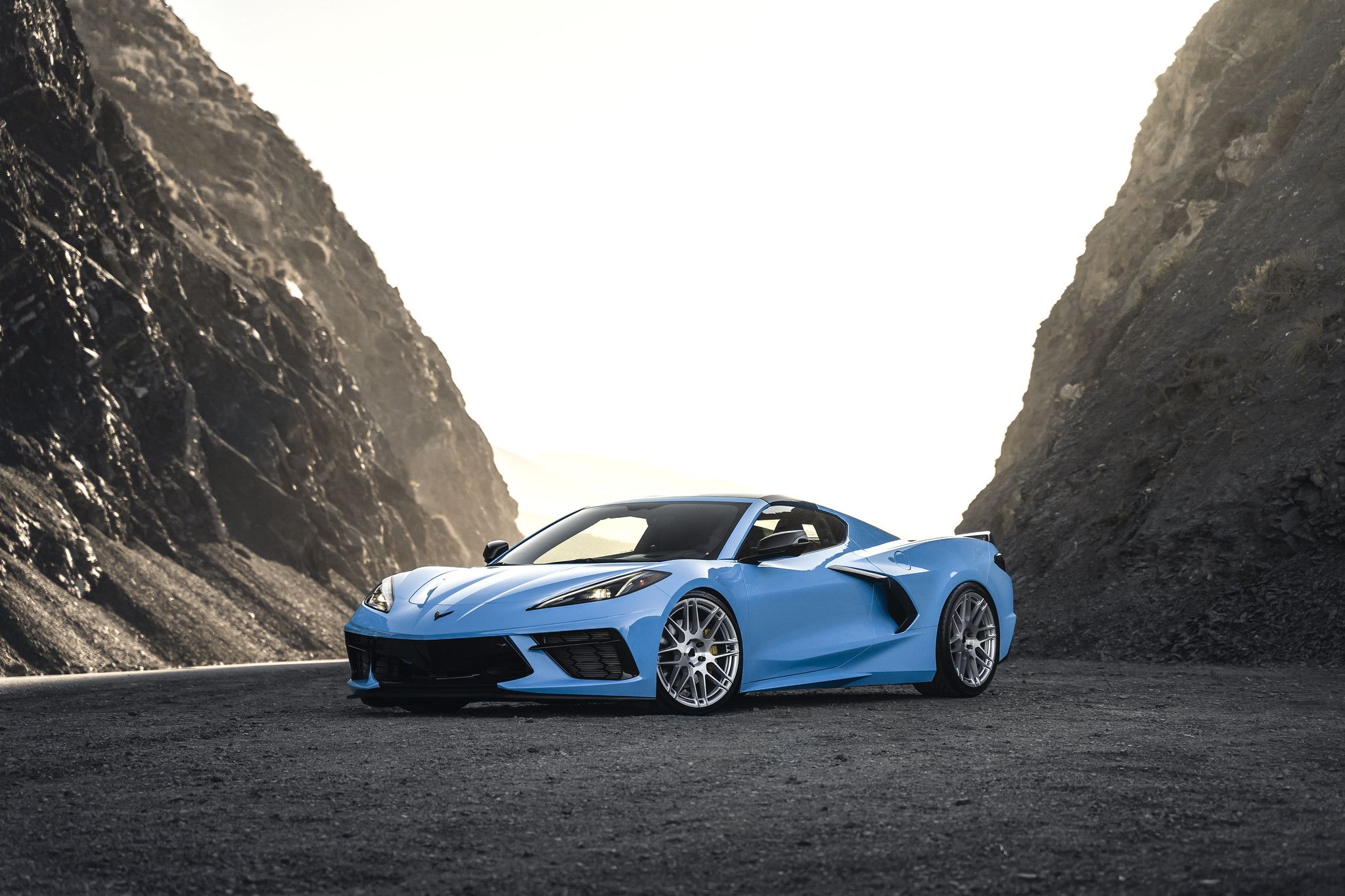 2047x1365 Chevrolet Corvette C8 Stingray Rapid Blue Blaque Diamond BD F12