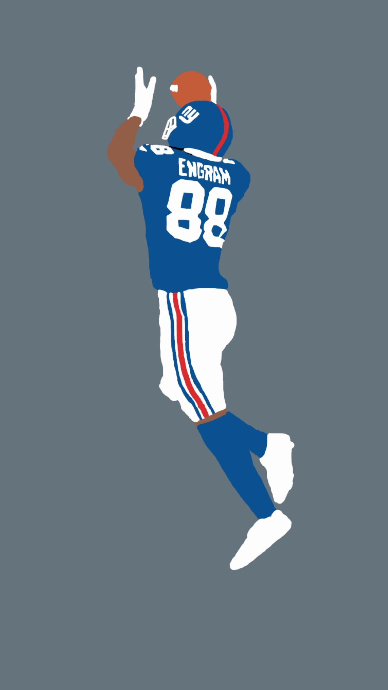 1242x2208 Here's an Evan Engram wallpaper I made