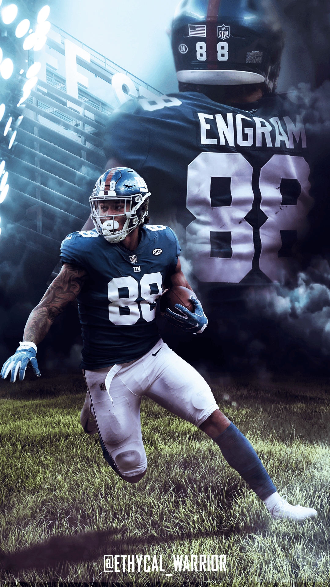 1080x1920 Evan Engram Wallpaper Evan Engram: Jacksonville Jaguars Tight End In Photo