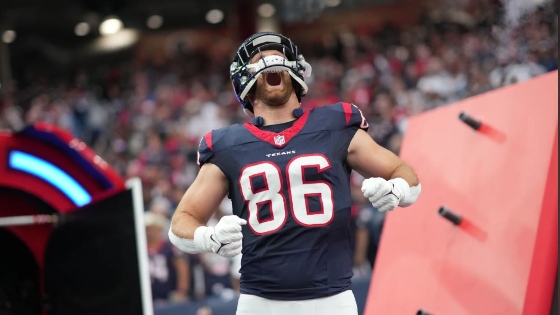 1920x1080 Former Bingham star Dalton Schultz extends TD streak in Texans' rout