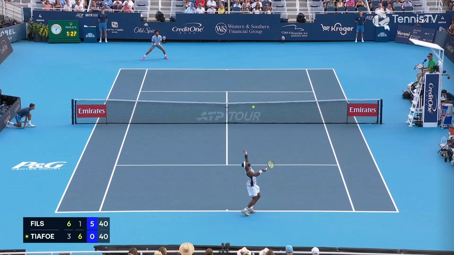 1920x1080 Arthur Fils achieves and celebrates his first Masters title in Cincinnati!