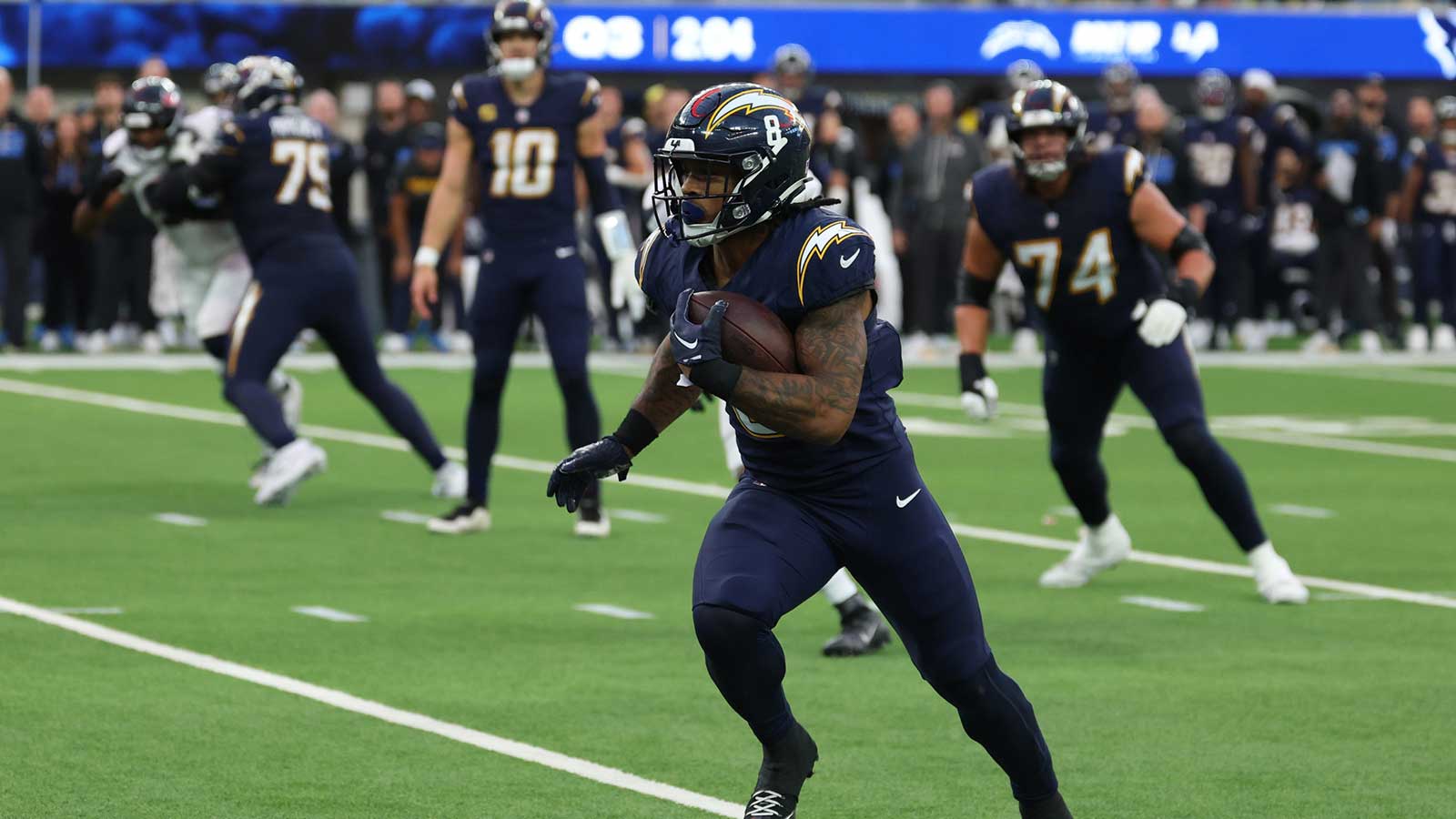1600x900 Chargers news: Omarion Hampton officially active for playoff debut vs. Patriots