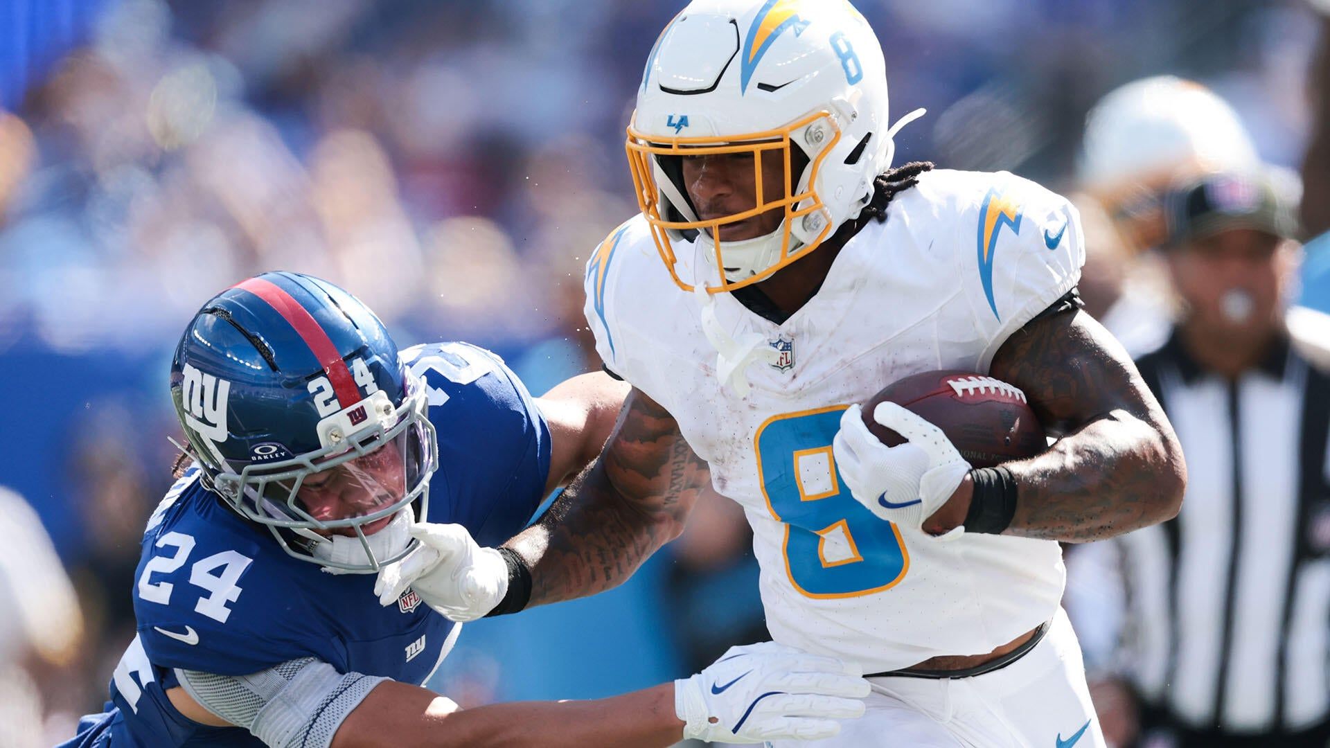 1920x1080 MUST SEE: Chargers Rookie Omarion Hampton Turns On The Jets For 54 Yard TD