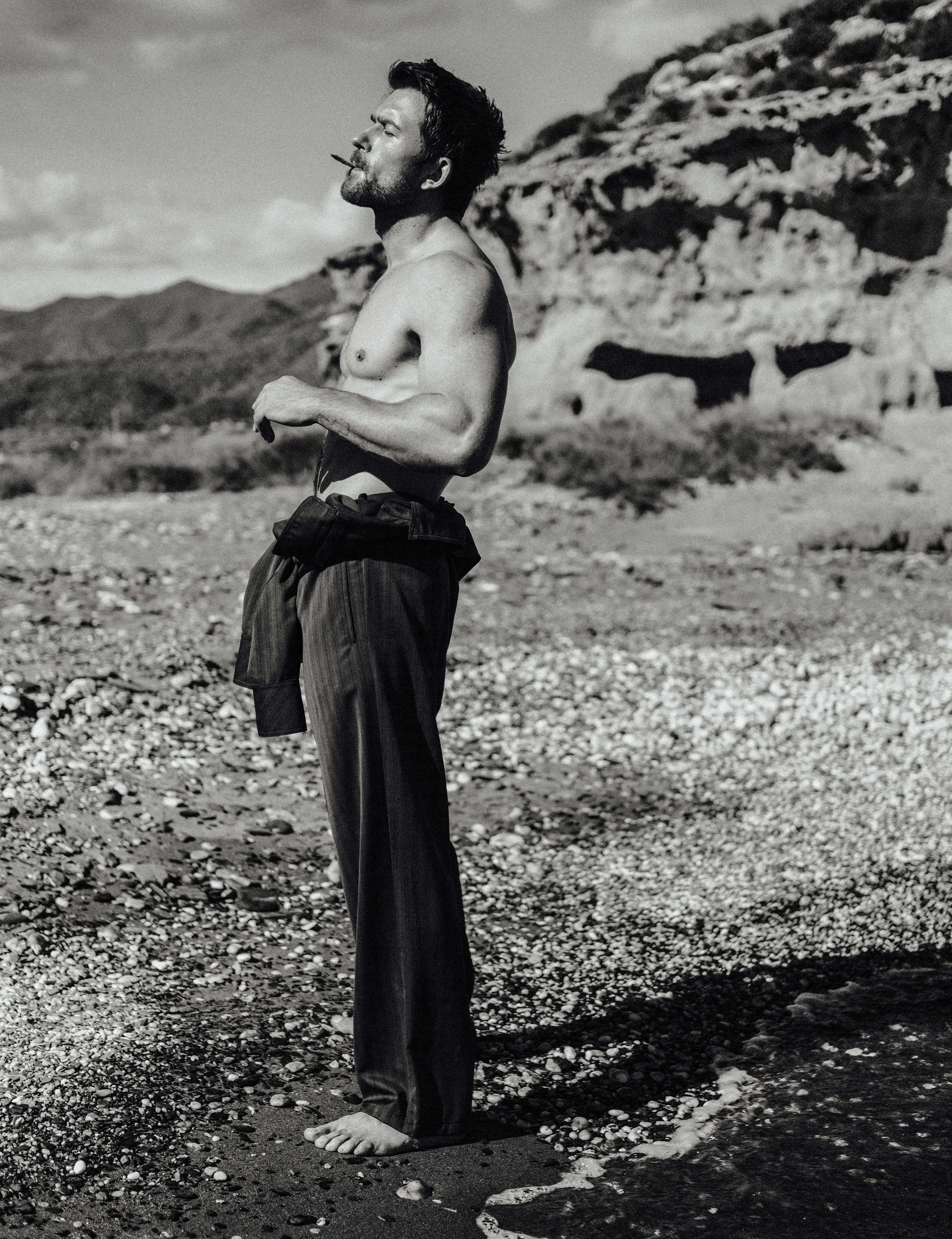 3719x4839 Brandon Sklenar. The Fight, The Opponent, and Some Secrets of Course