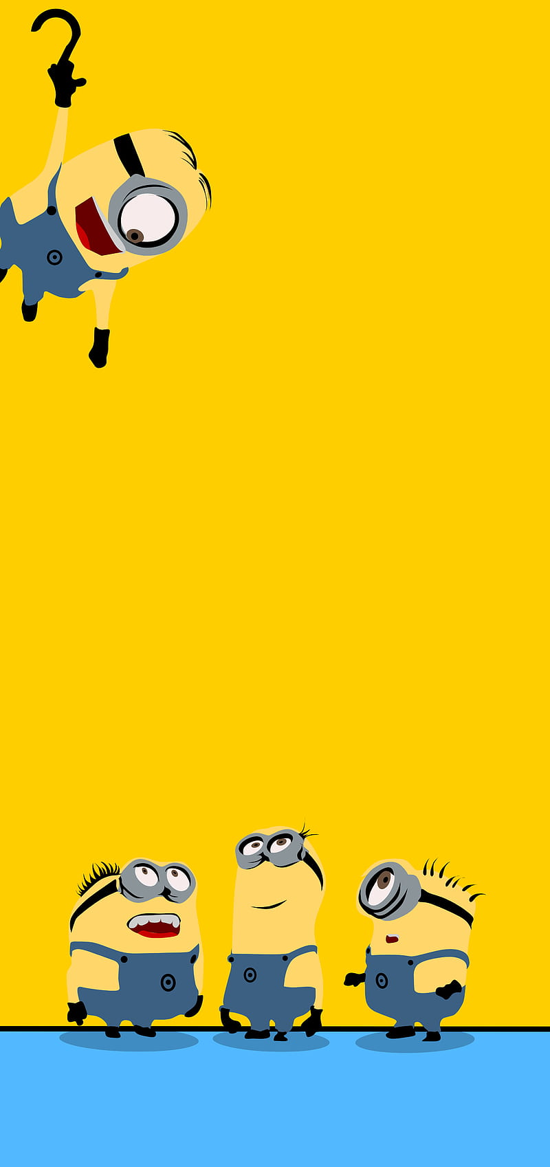 800x1697 1206x2622px, 2K free download. Punch Hole, minion, HD phone wallpaper