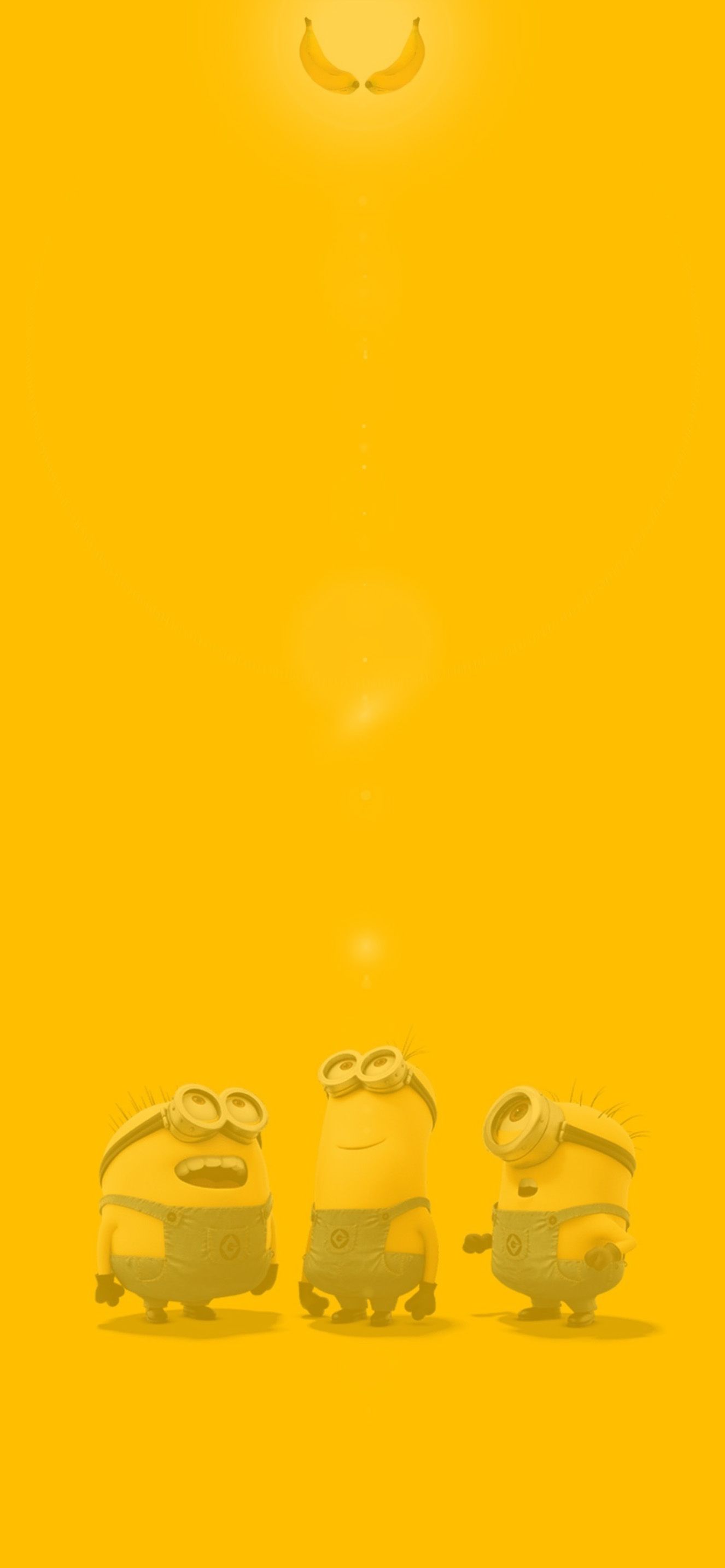 1326x2868 Minions Banana Sun Yellow Wallpaper Cartoon Wallpaper