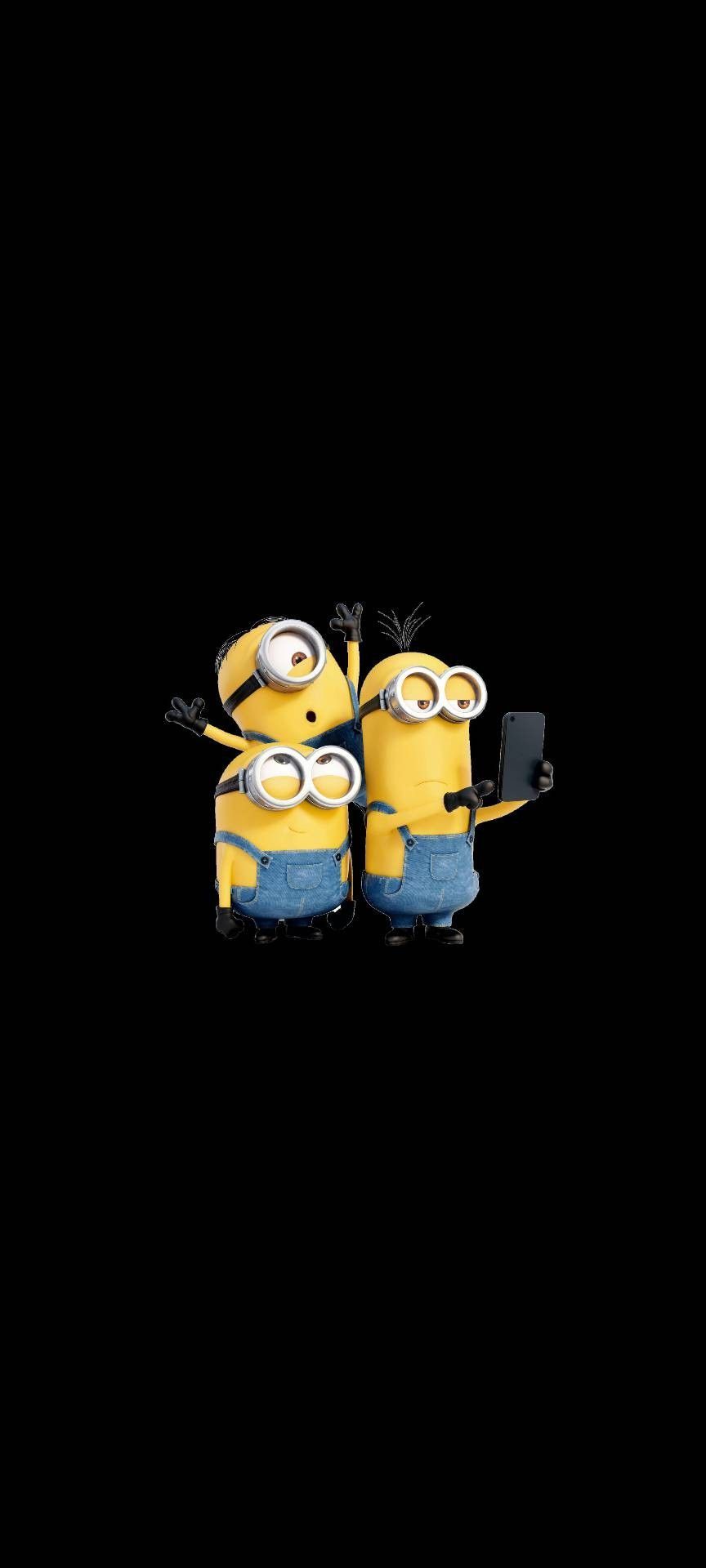 864x1920 Minions Dark Wallpaper