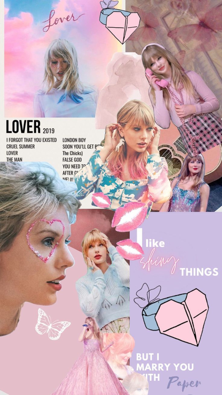 736x1308 Taylor Swift Lover album wallpaper