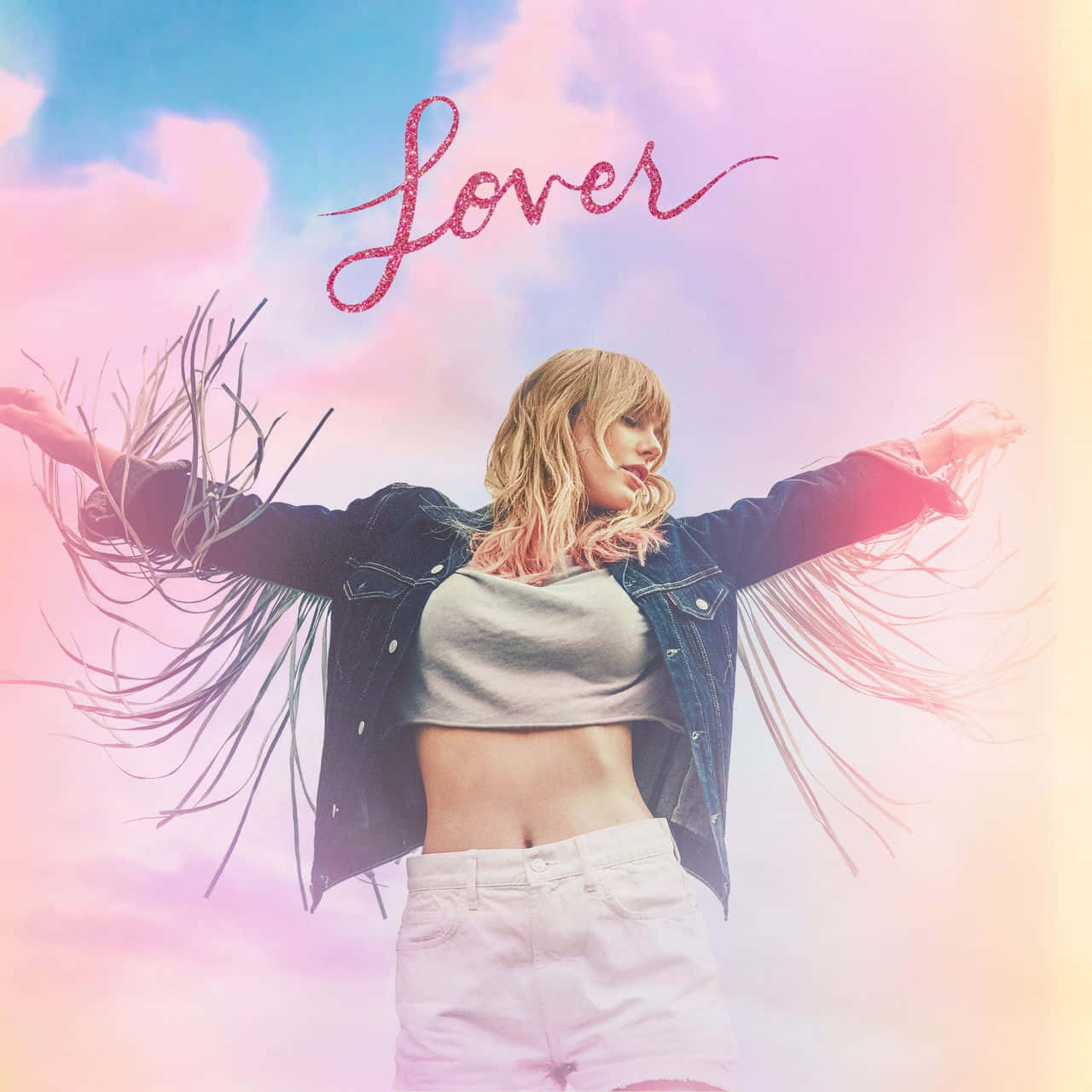 1280x1280 Download Taylor Swift Lover Album Art Wallpaper