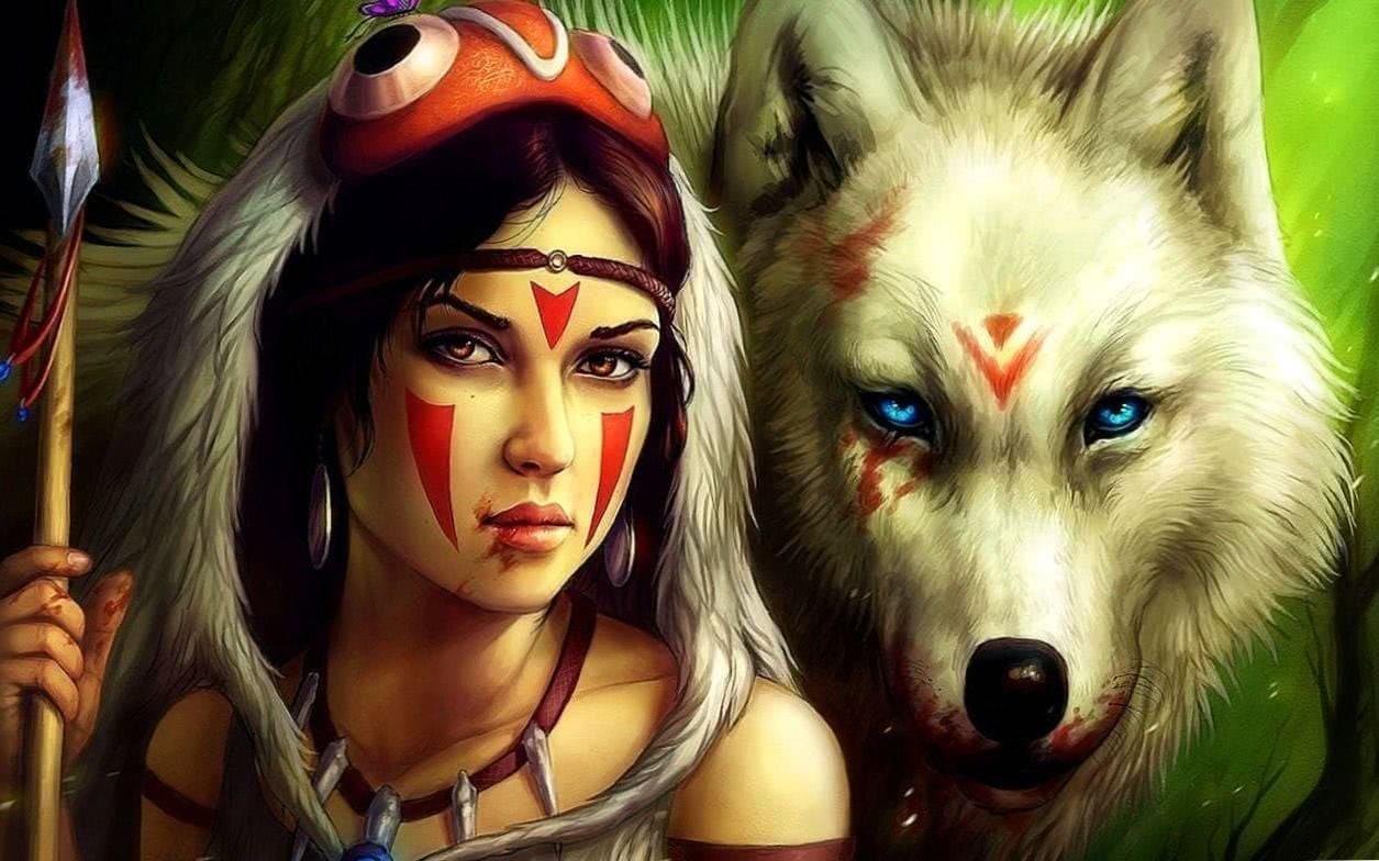 1255x784 Indian Wolf Girl Wallpaper Wallpaper.pro