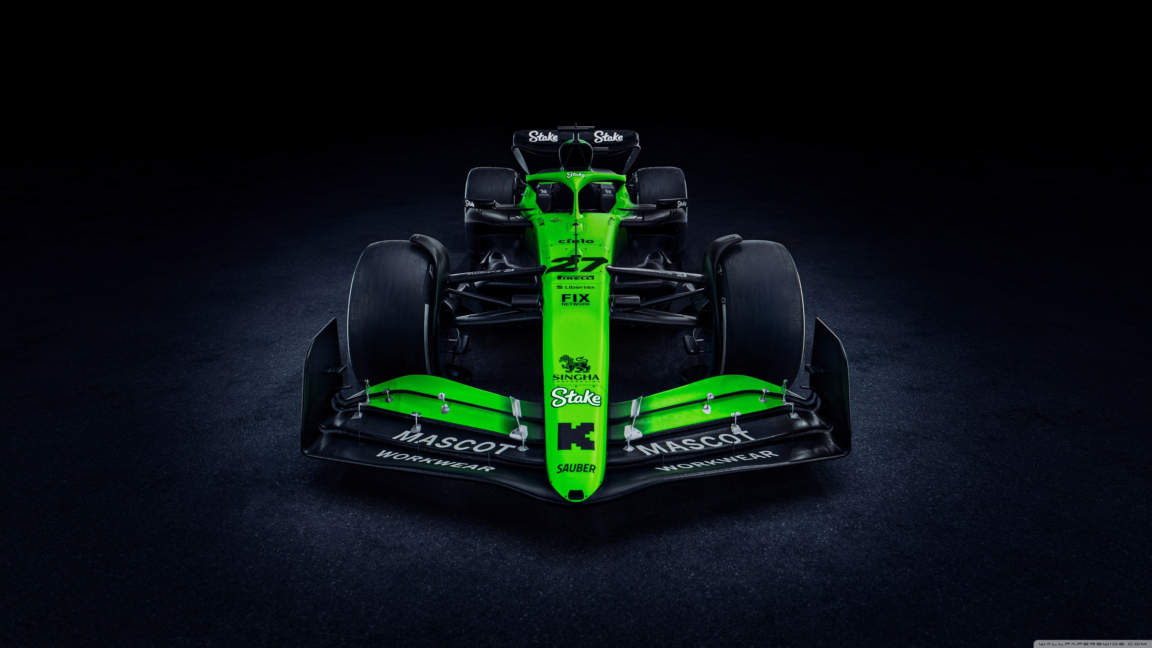 3840x2160 Kick Sauber F1 2025 4K UHD Wallpaper for UltraHD Desktop and TV : Widescreen and UltraWide Display : Dual Monitor