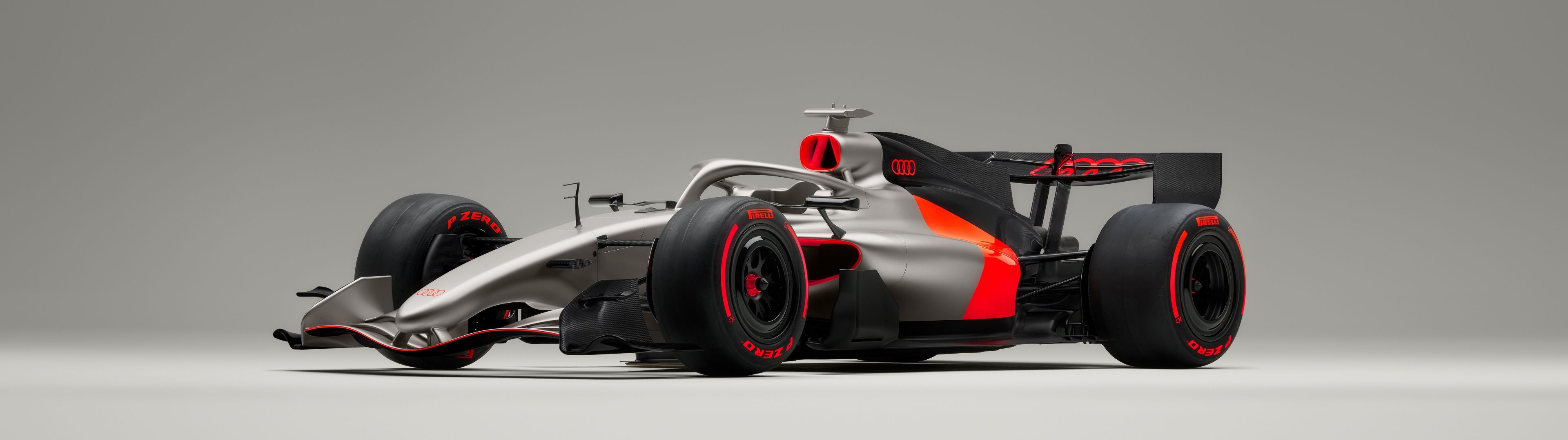 3840x1080 Audi R26 Concept Wallpaper 4K, 8K, 5K, Concept cars, F1 Cars
