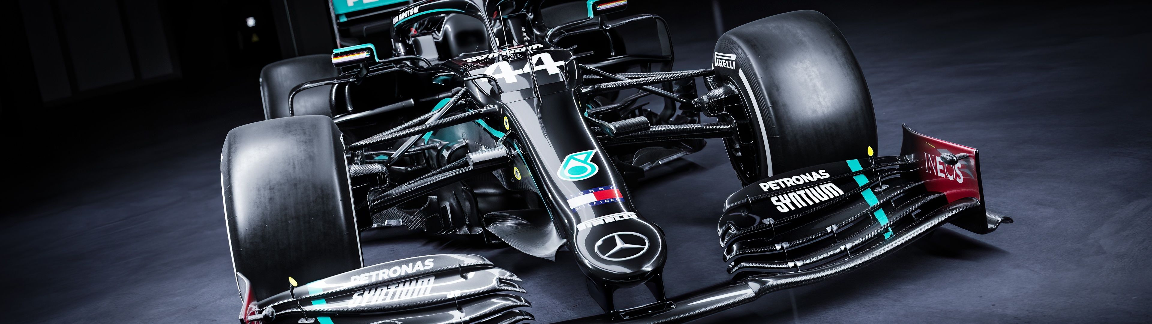 3840x1080 Mercedes AMG F1 W11 EQ Performance Wallpaper 4K, Race Cars