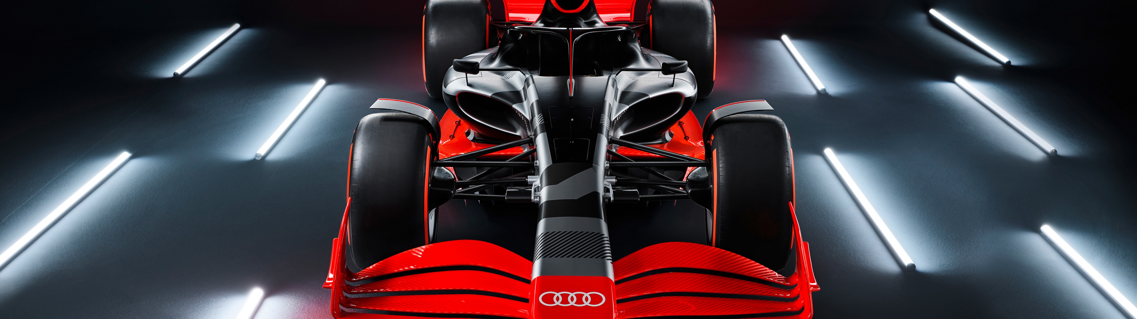 3840x1080 Audi F1 launch livery Wallpaper 4K, 5K