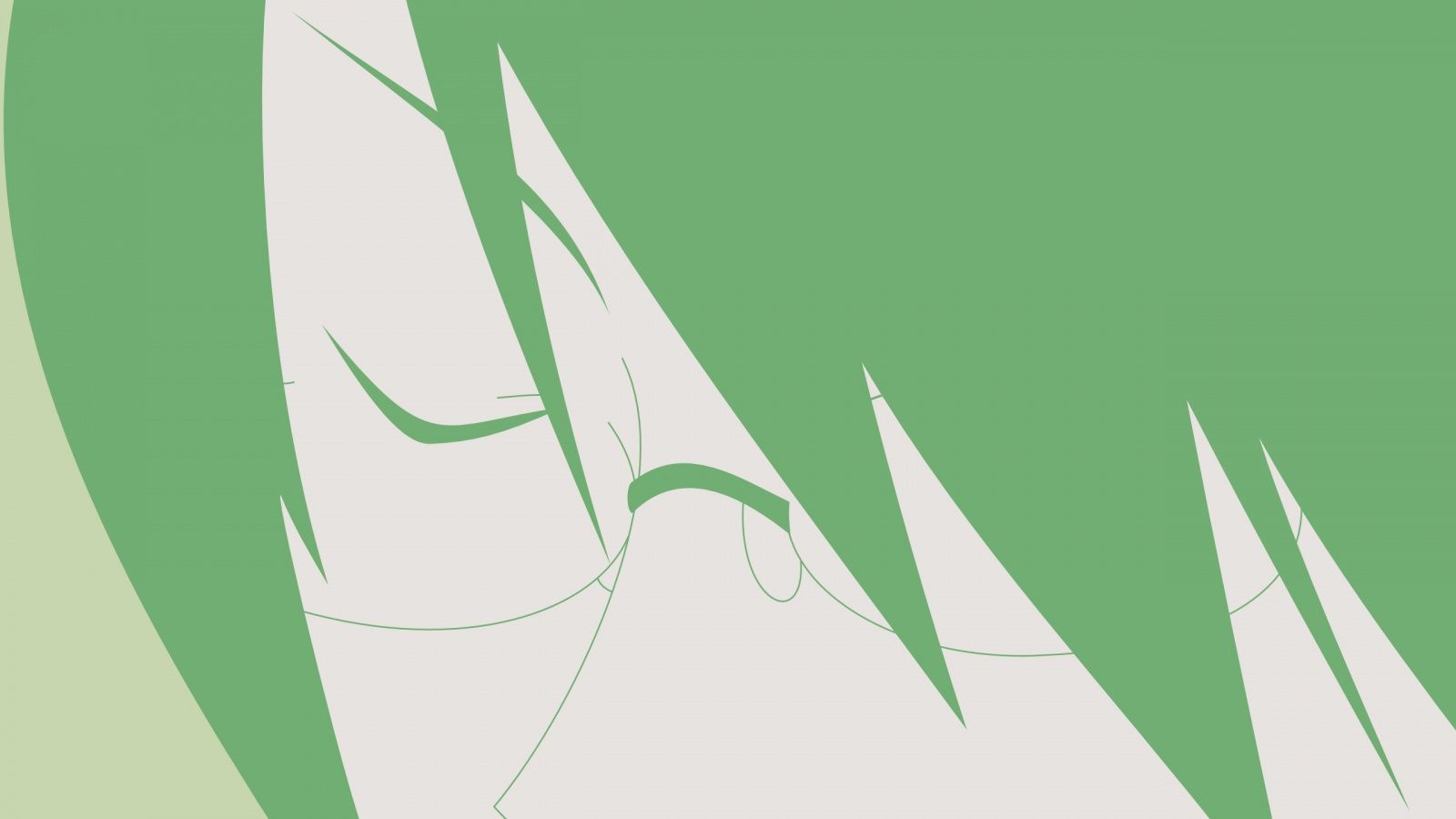 1600x900 Anime Boy With Green Hair 4K UHD Wallpaper for UltraHD Desktop and TV