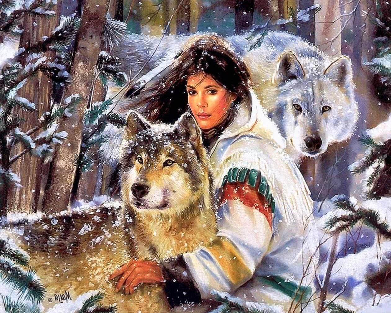 1260x1008 Indian Wolf Girl Wallpaper Wallpaper.pro