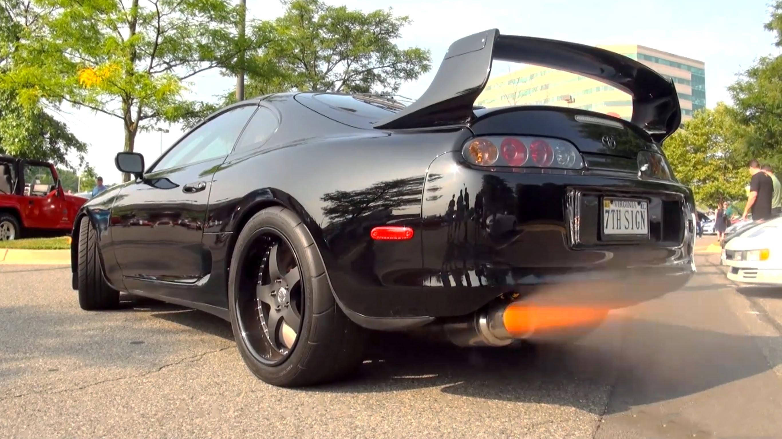 2732x1534 Download 1998 Toyota Supra Mk4 Muffler Wallpaper