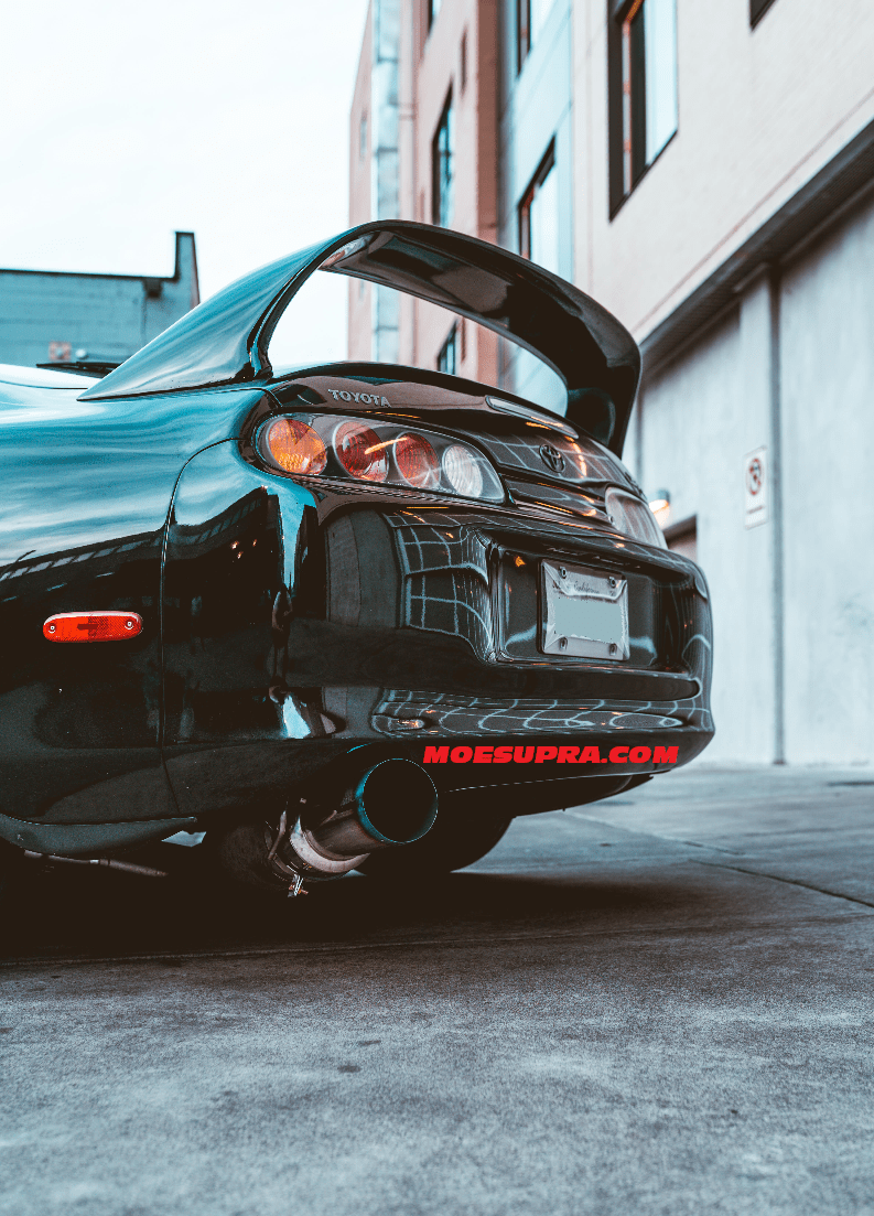 793x1103 Tomei Expreme Ti FULL TITANIUM 4 Cat Back Exhaust 93 98 Toyota Supra