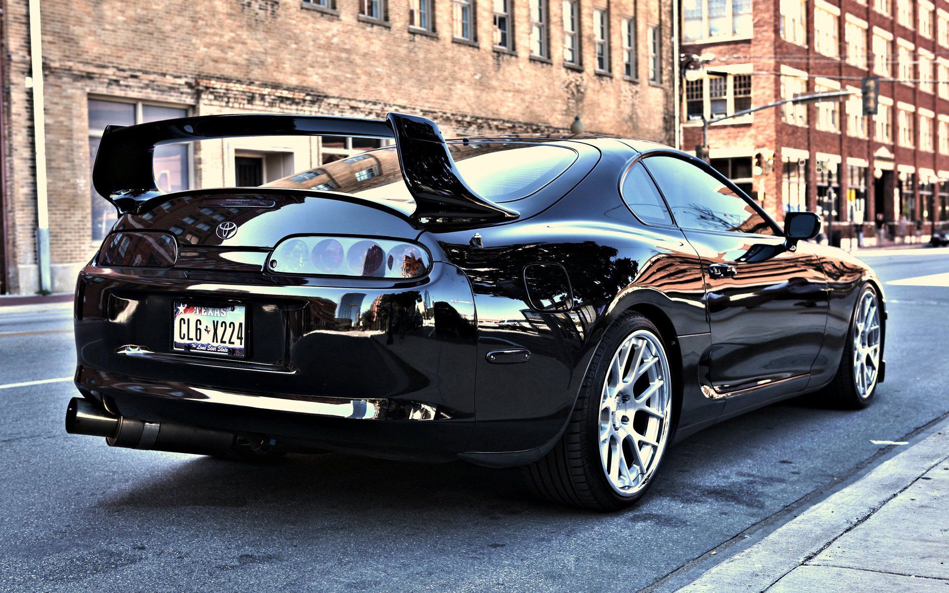 1920x1200 Midnight Shine: HD Toyota Supra Wallpaperx1200