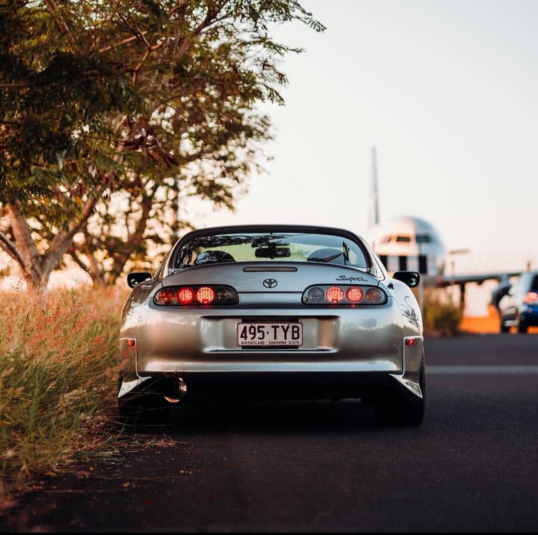 1080x1073 Toyota Supra (and an Airbus in the background)